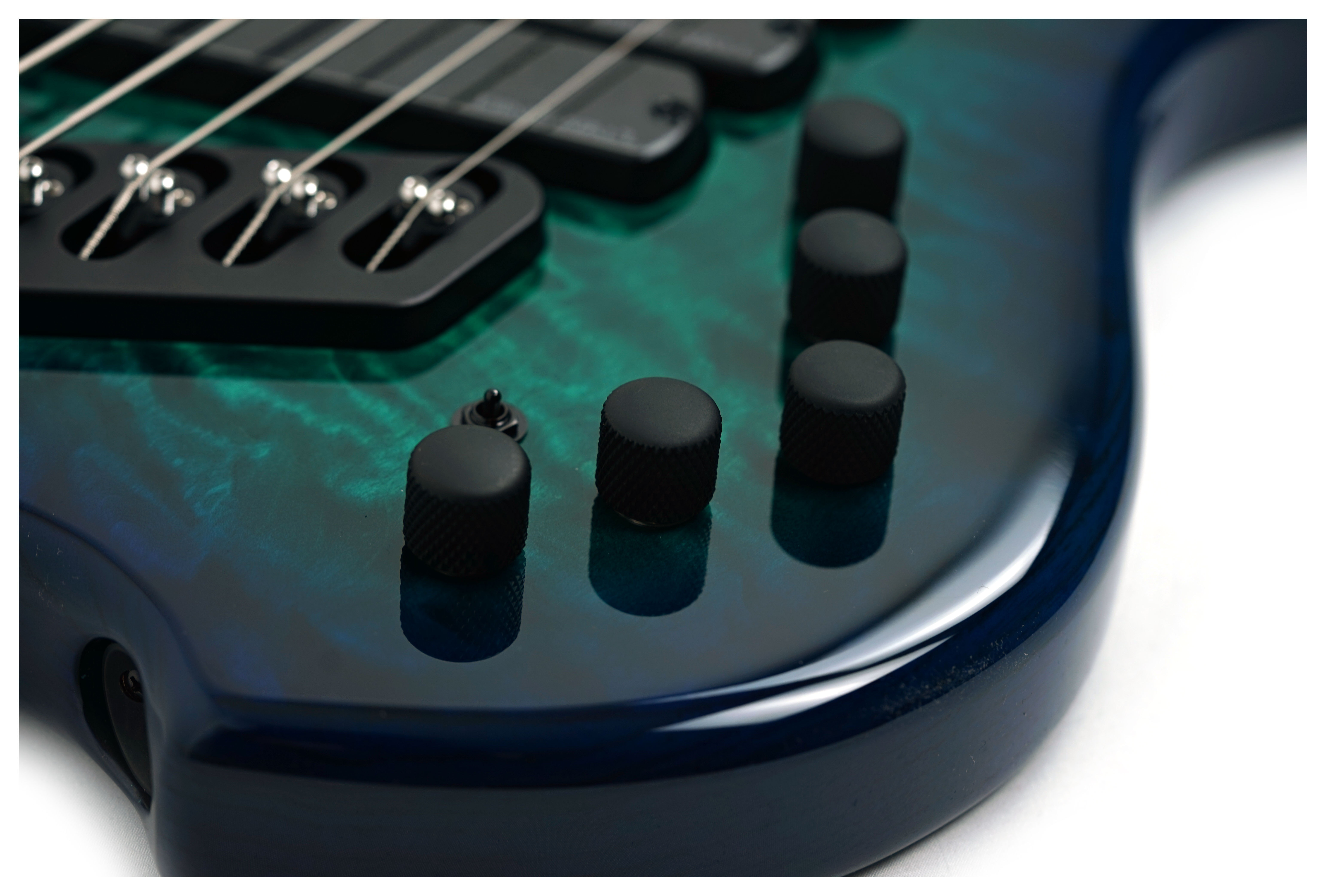 Dingwall Combustion 3 Pickup 6 String Whalepool Burst Quilt Maple Fingerboard #18450