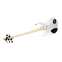 Dingwall NG3 5 String Ducati Matte White Maple Fingerboard #16082 Front View