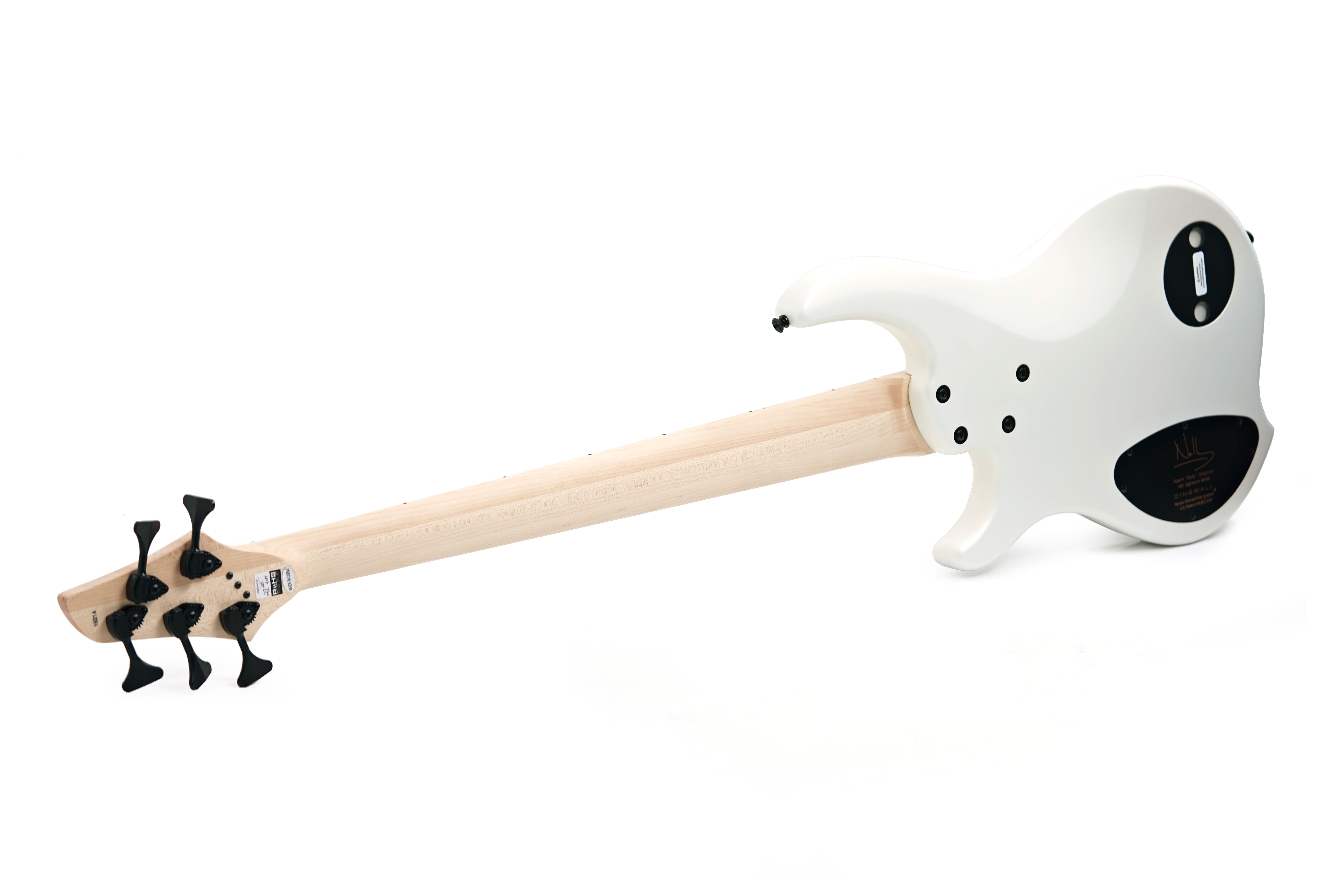 Dingwall NG3 5 String Ducati Matte White Maple Fingerboard #19214
