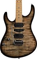 Suhr Modern Plus Charcoal Burst Maple Fingerboard HSH Gotoh 510 Left Handed #64019