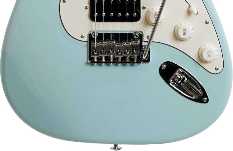 Suhr Classic Antique Sonic Blue HSS Maple Fingerboard SSCII #78502 Suhr Classic Antique Sonic Blue HSS Maple Fingerboard SSCII #78502