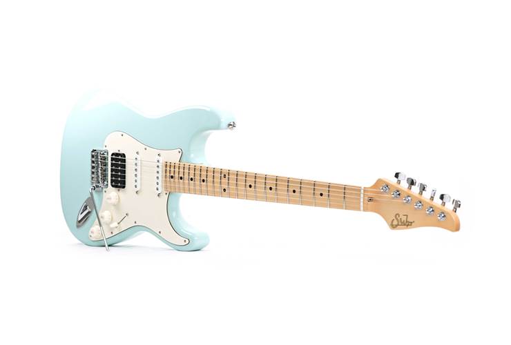 Suhr Classic Antique Sonic Blue HSS Maple Fingerboard SSCII #78503 Suhr Classic Antique Sonic Blue HSS Maple Fingerboard SSCII #78503