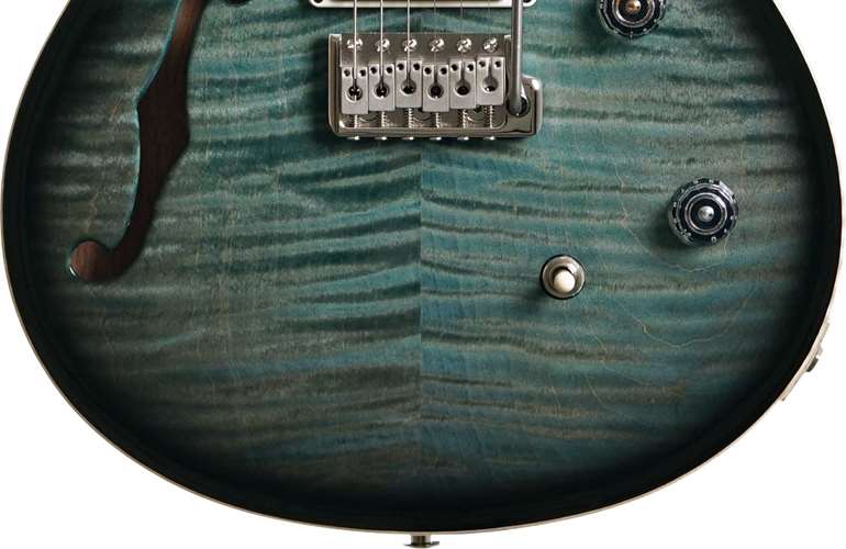 PRS CE24 Semi Hollow Faded Blue Smokeburst #0374707 PRS CE24 Semi Hollow Faded Blue Smokeburst #0374707