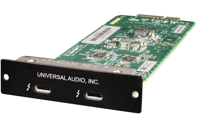 Universal Audio Thunderbolt 3 Option Card (Mac/Windows) Universal Audio Thunderbolt 3 Option Card (Mac/Windows)
