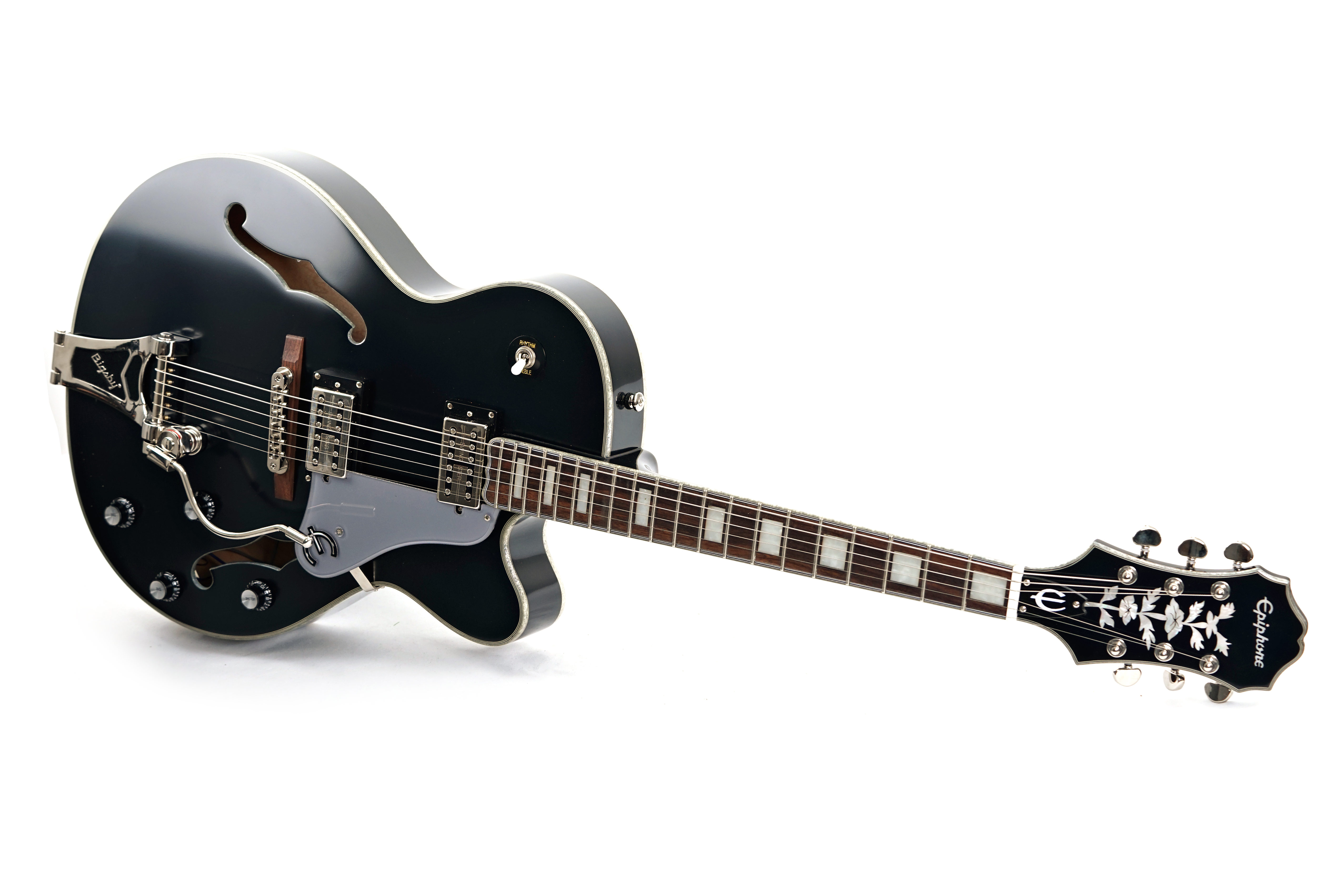 Epiphone Emperor Swingster Black Aged Gloss (Ex-Demo) #22112351293