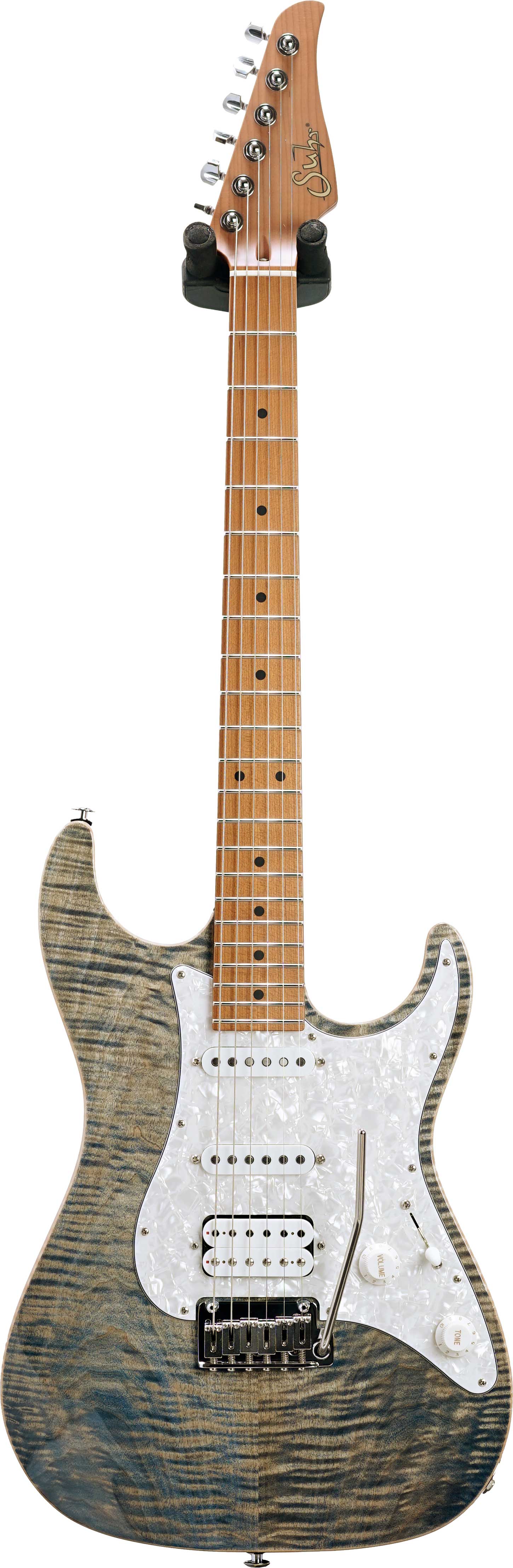 Suhr Standard Plus Trans Denim Blue Slate Maple Fingerboard #69407