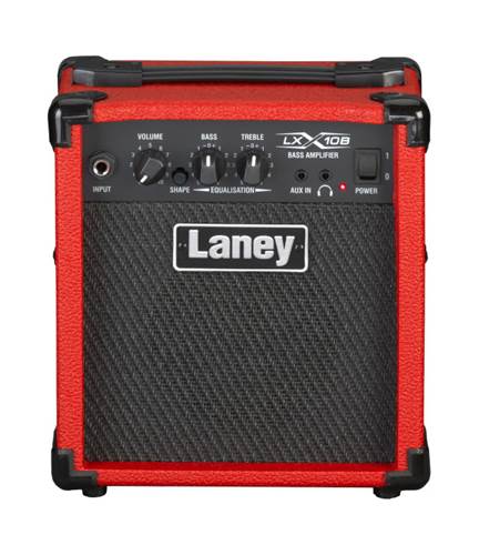 Laney LX10B 10W Bass Combo Practice Amp Red