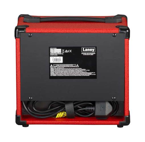 Laney LX15 15W Guitar Combo Practice Amp Red Laney LX15 15W Guitar Combo Practice Amp Red