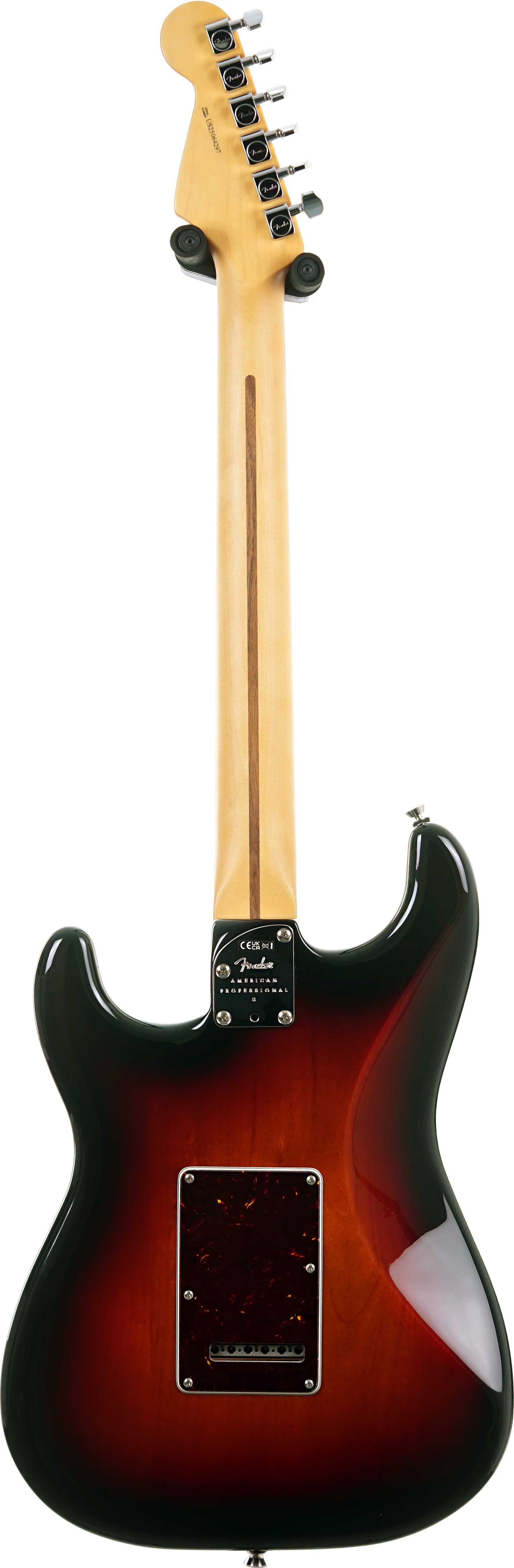 Fender American Professional II Stratocaster 3 Tone Sunburst Rosewood Fingerboard #US25064297