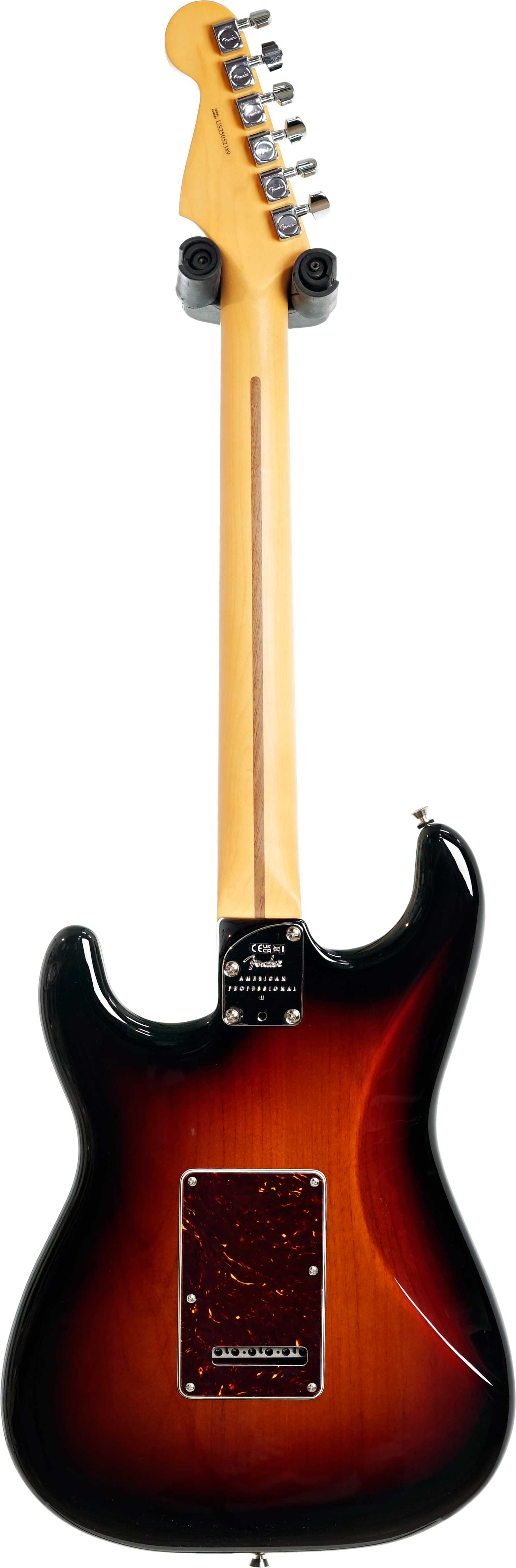 Fender American Professional II Stratocaster 3 Tone Sunburst Rosewood Fingerboard #US25052389