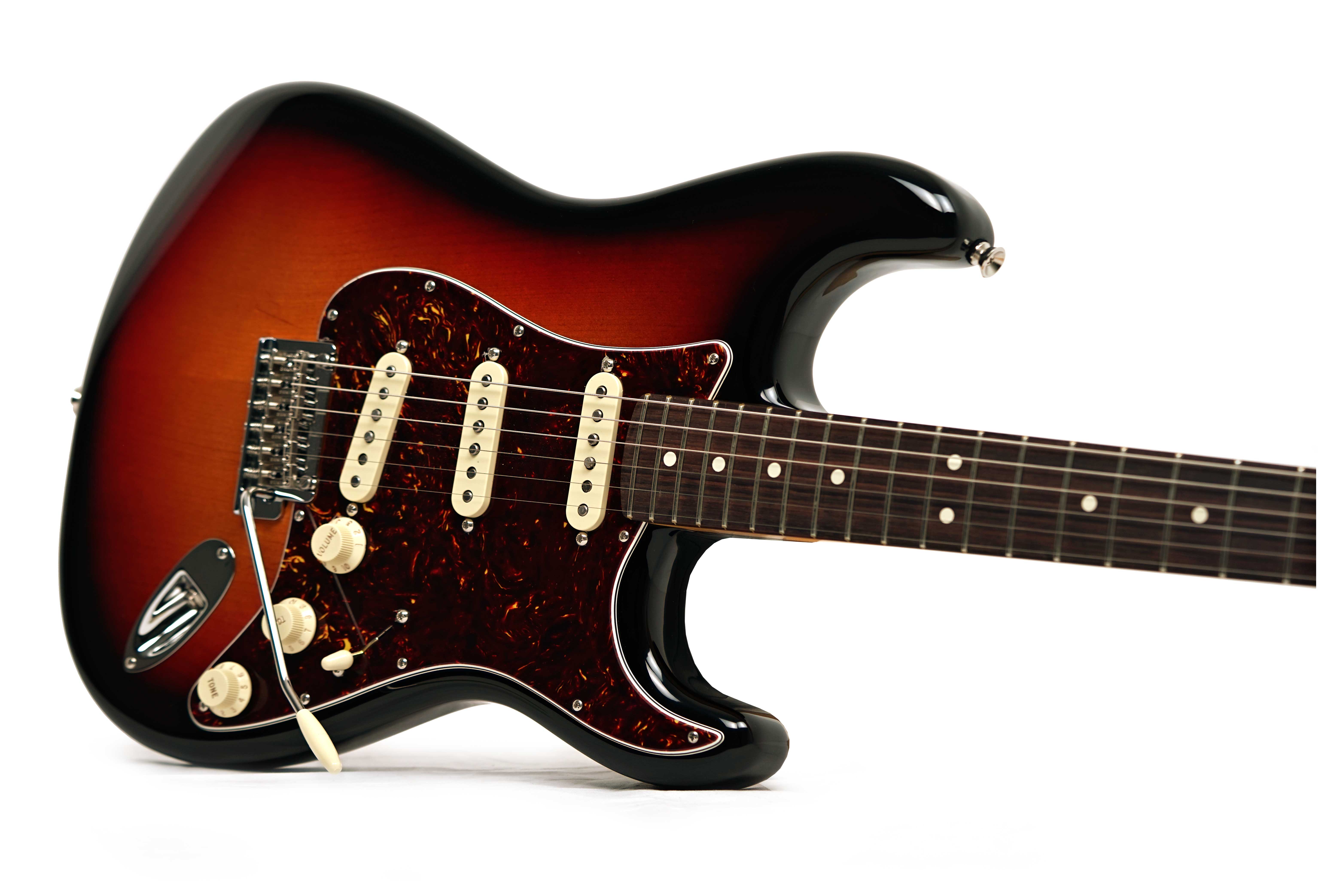 Fender American Professional II Stratocaster 3 Tone Sunburst Rosewood Fingerboard (Ex-Demo) #US25056291