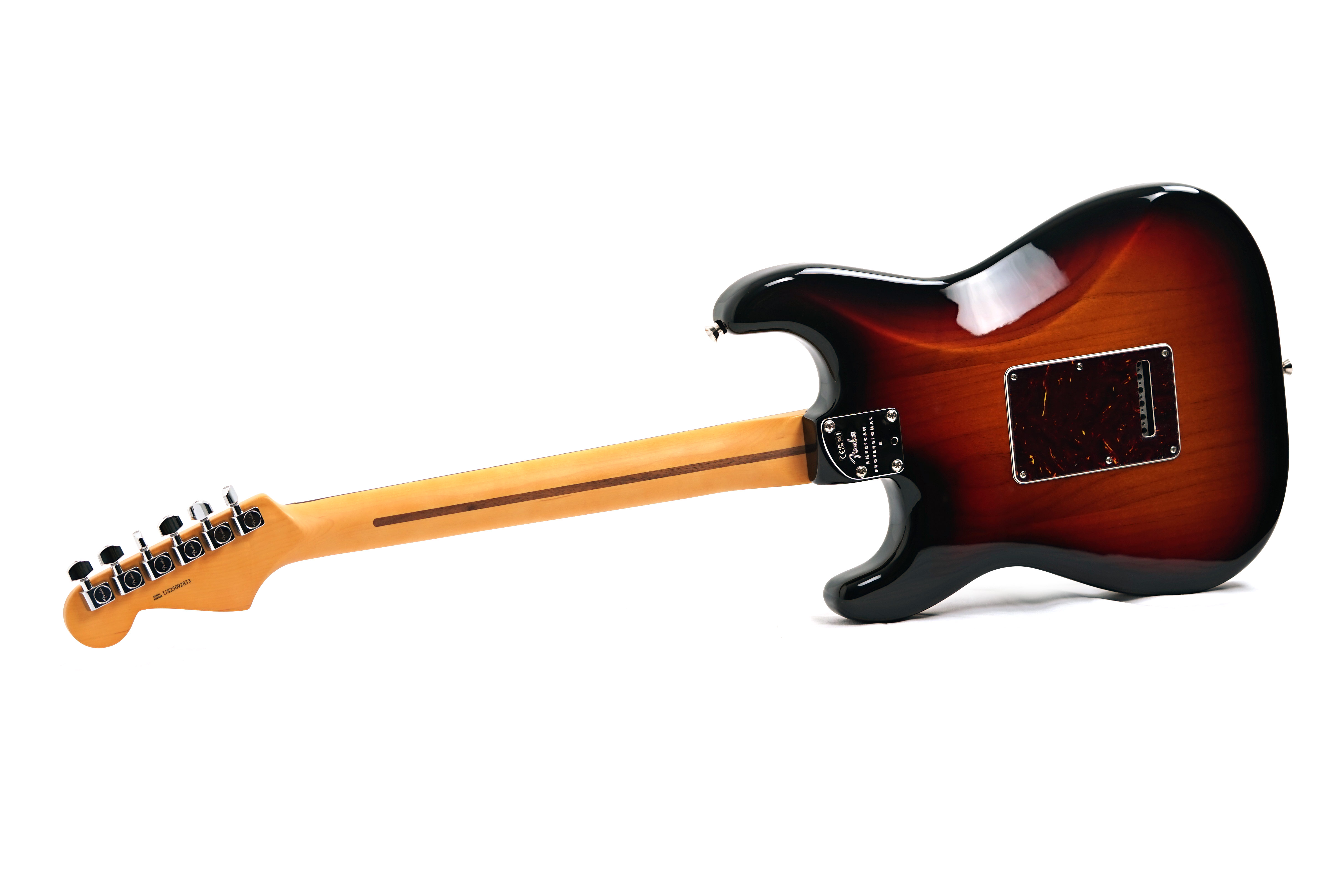 Fender American Professional II Stratocaster 3 Tone Sunburst Rosewood Fingerboard #US25092833