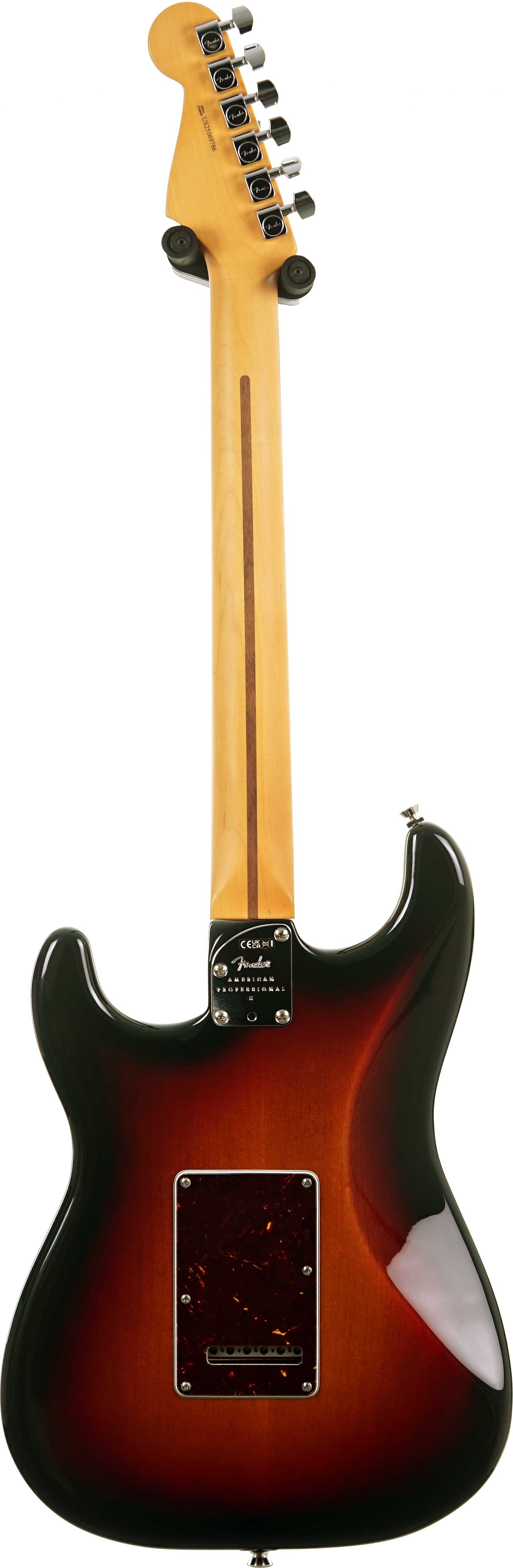 Fender American Professional II Stratocaster 3 Tone Sunburst Rosewood Fingerboard #US25069786
