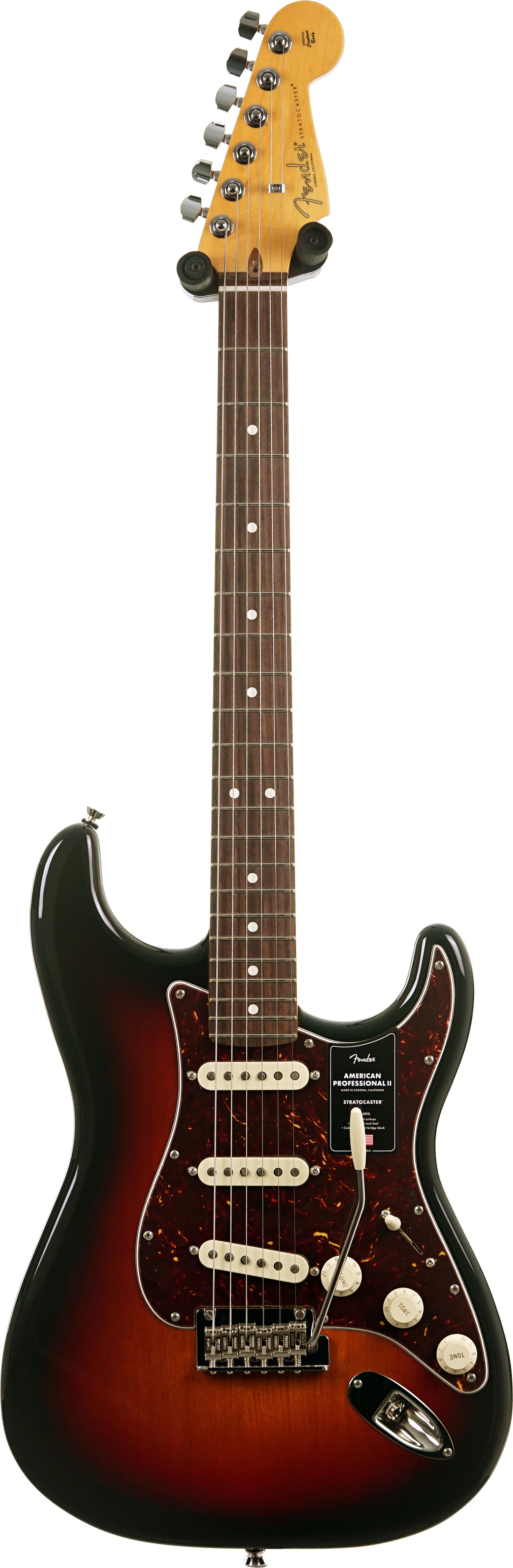 Fender American Professional II Stratocaster 3 Tone Sunburst Rosewood Fingerboard #US25069786