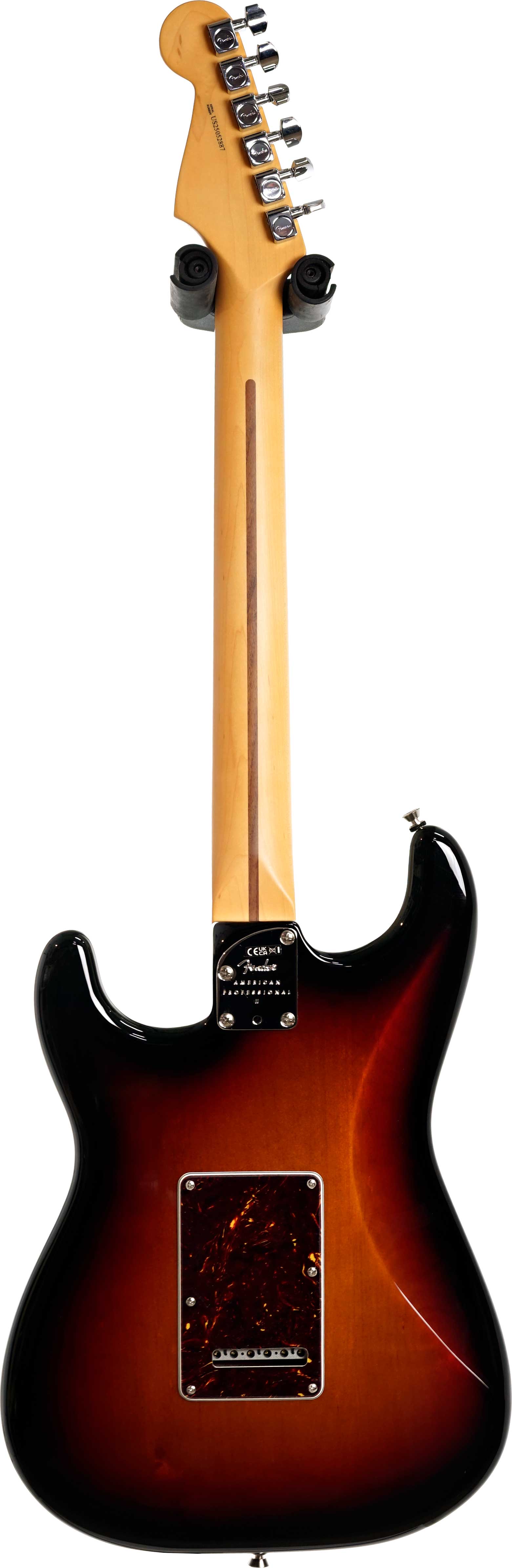 Fender American Professional II Stratocaster 3 Tone Sunburst Rosewood Fingerboard (Nearly New) #US25052887