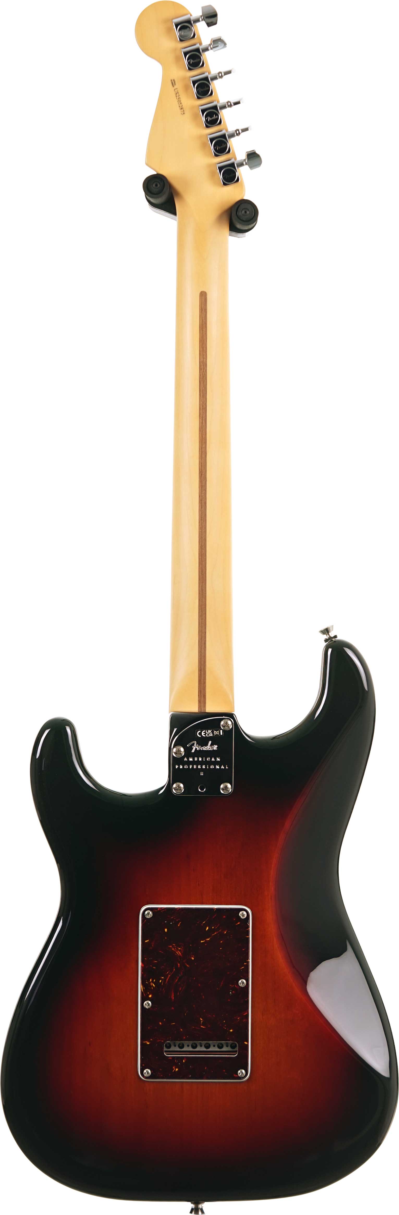 Fender American Professional II Stratocaster 3 Tone Sunburst Rosewood Fingerboard (Nearly New) #US25052875