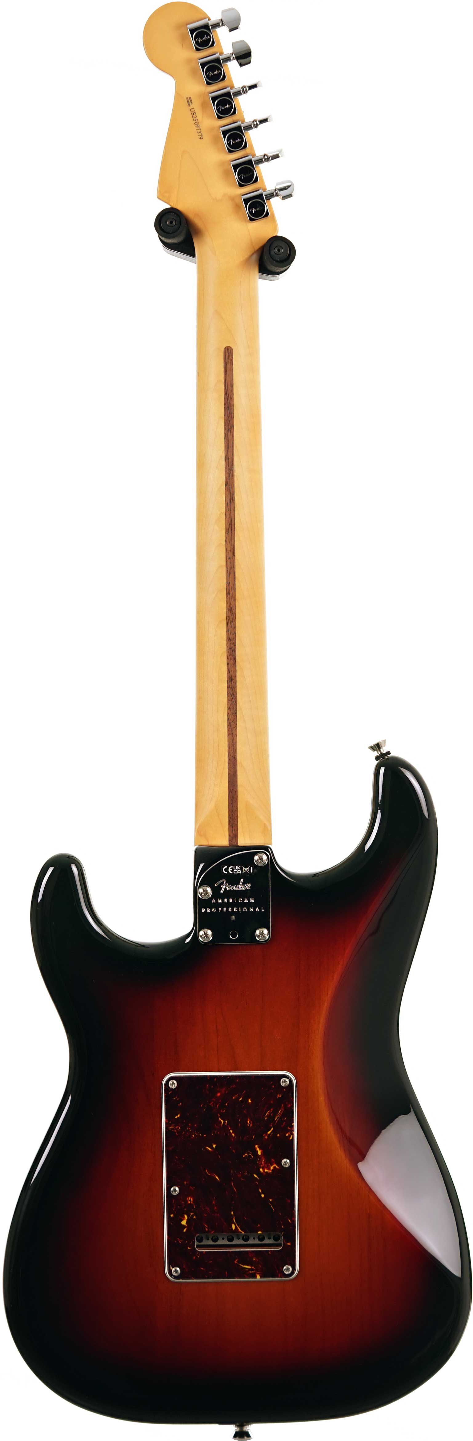 Fender American Professional II Stratocaster 3 Tone Sunburst Rosewood Fingerboard #US25097379