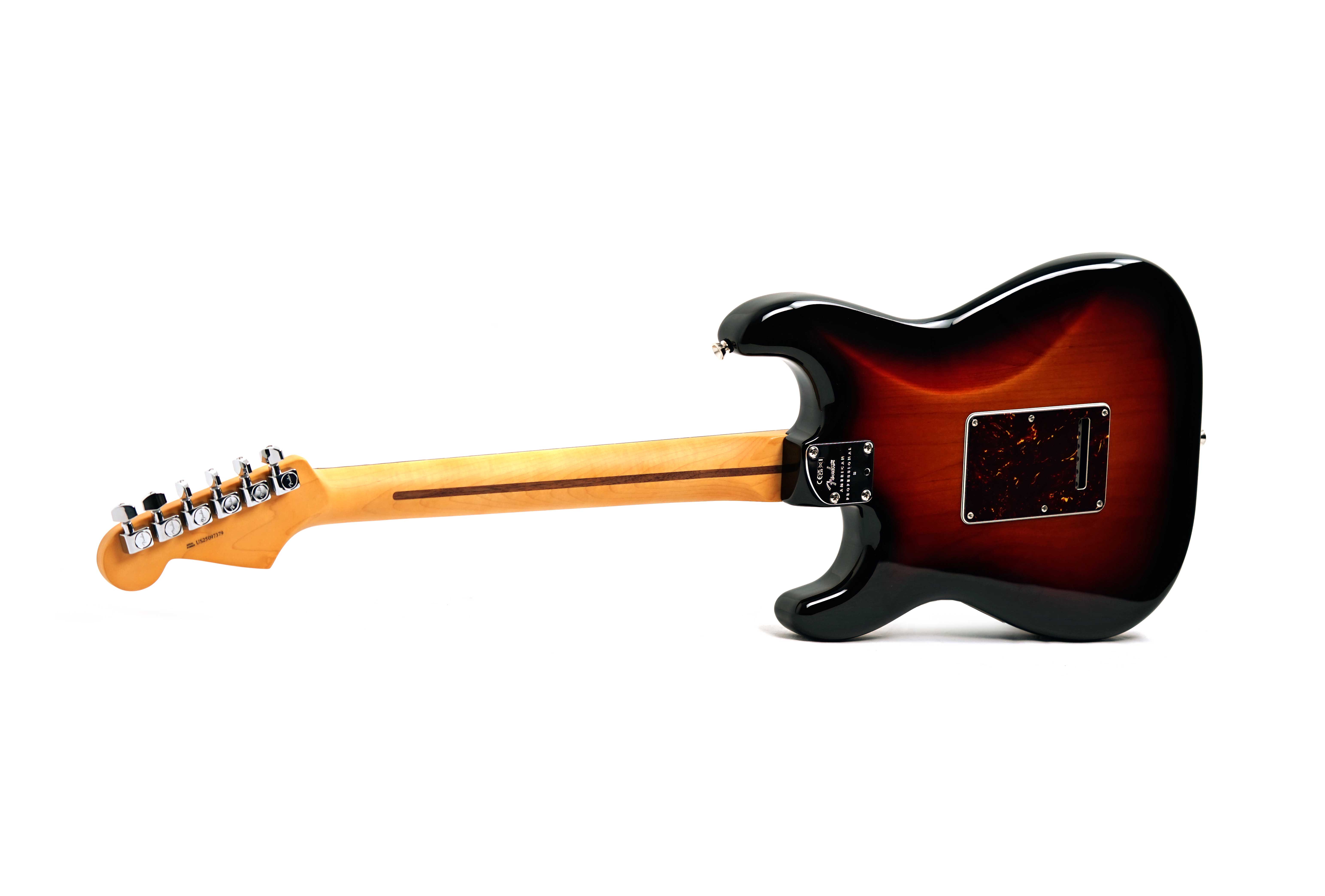 Fender American Professional II Stratocaster 3 Tone Sunburst Rosewood Fingerboard #US25097379