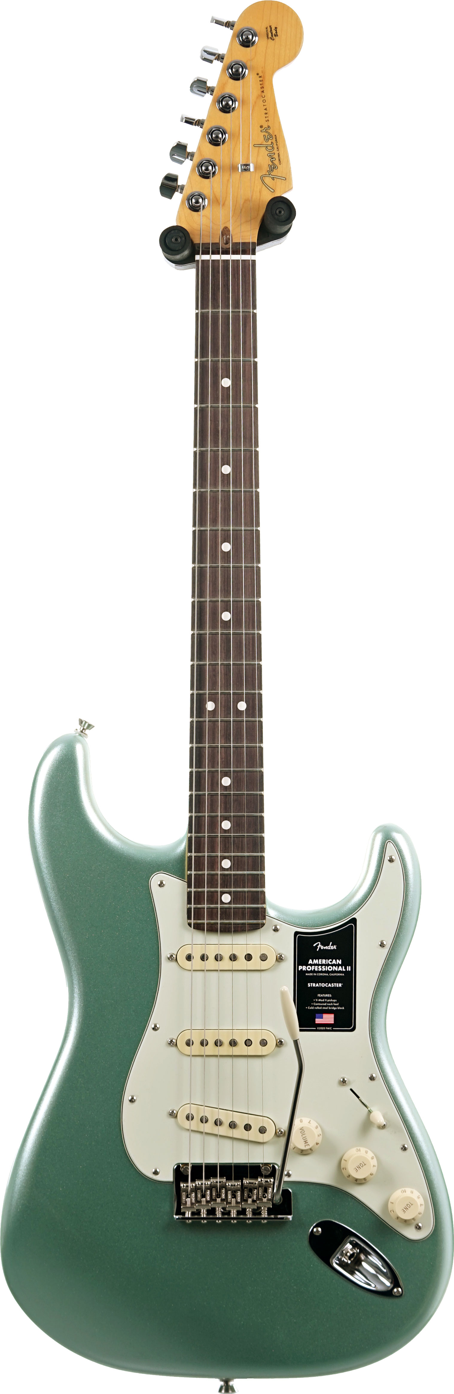 Fender American Professional II Stratocaster Mystic Surf Green Rosewood Fingerboard #US23040239