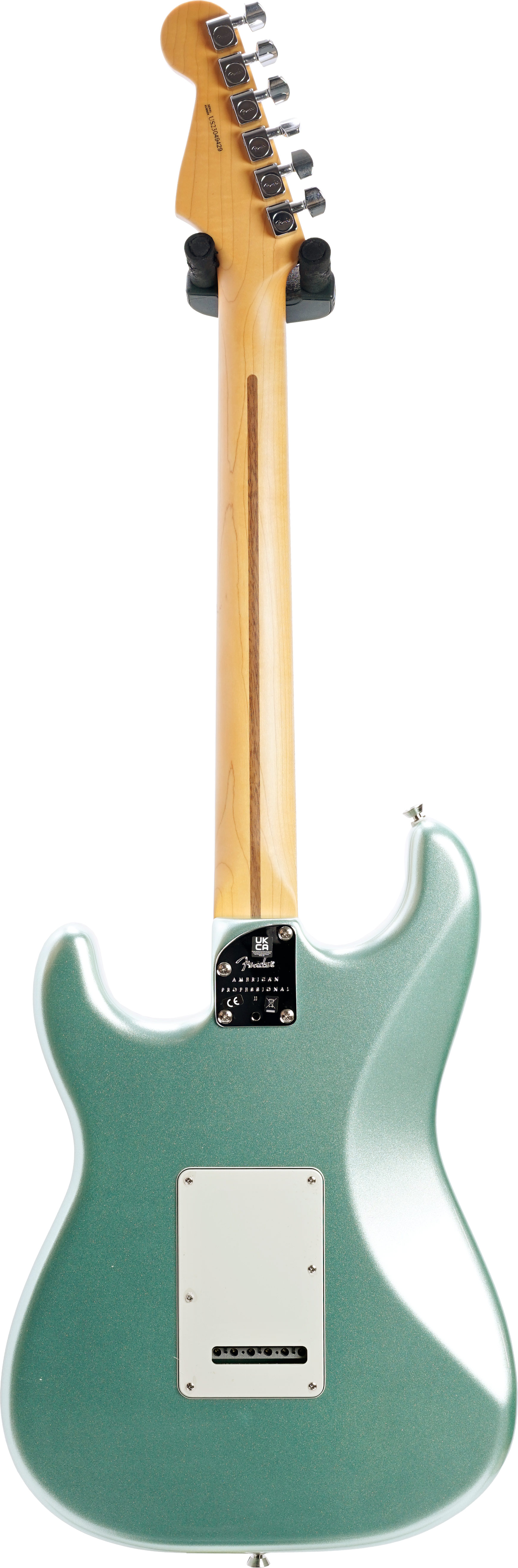Fender American Professional II Stratocaster Mystic Surf Green Rosewood Fingerboard #US23049429