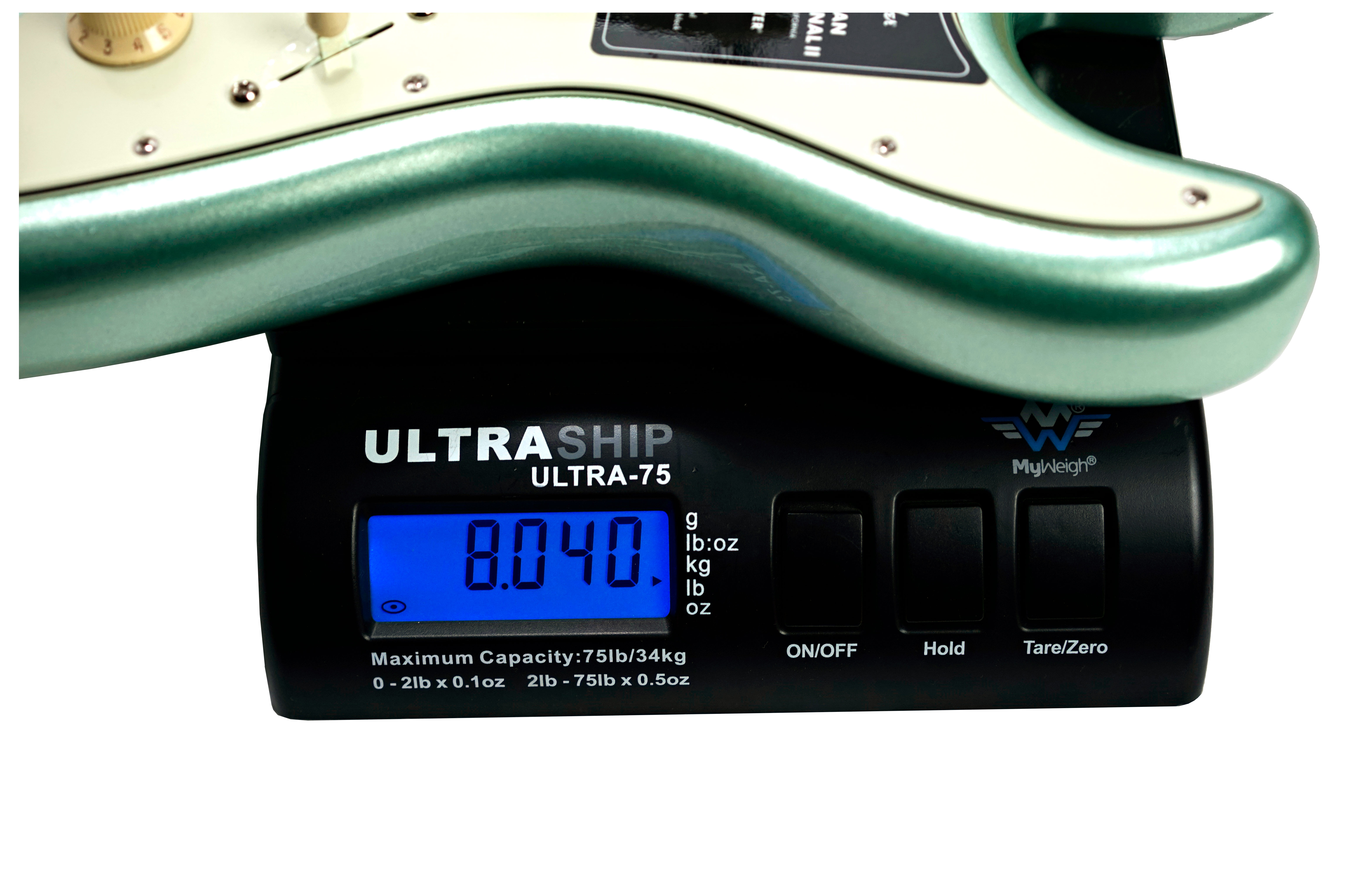 Fender American Professional II Stratocaster Mystic Surf Green Rosewood Fingerboard #US23049429