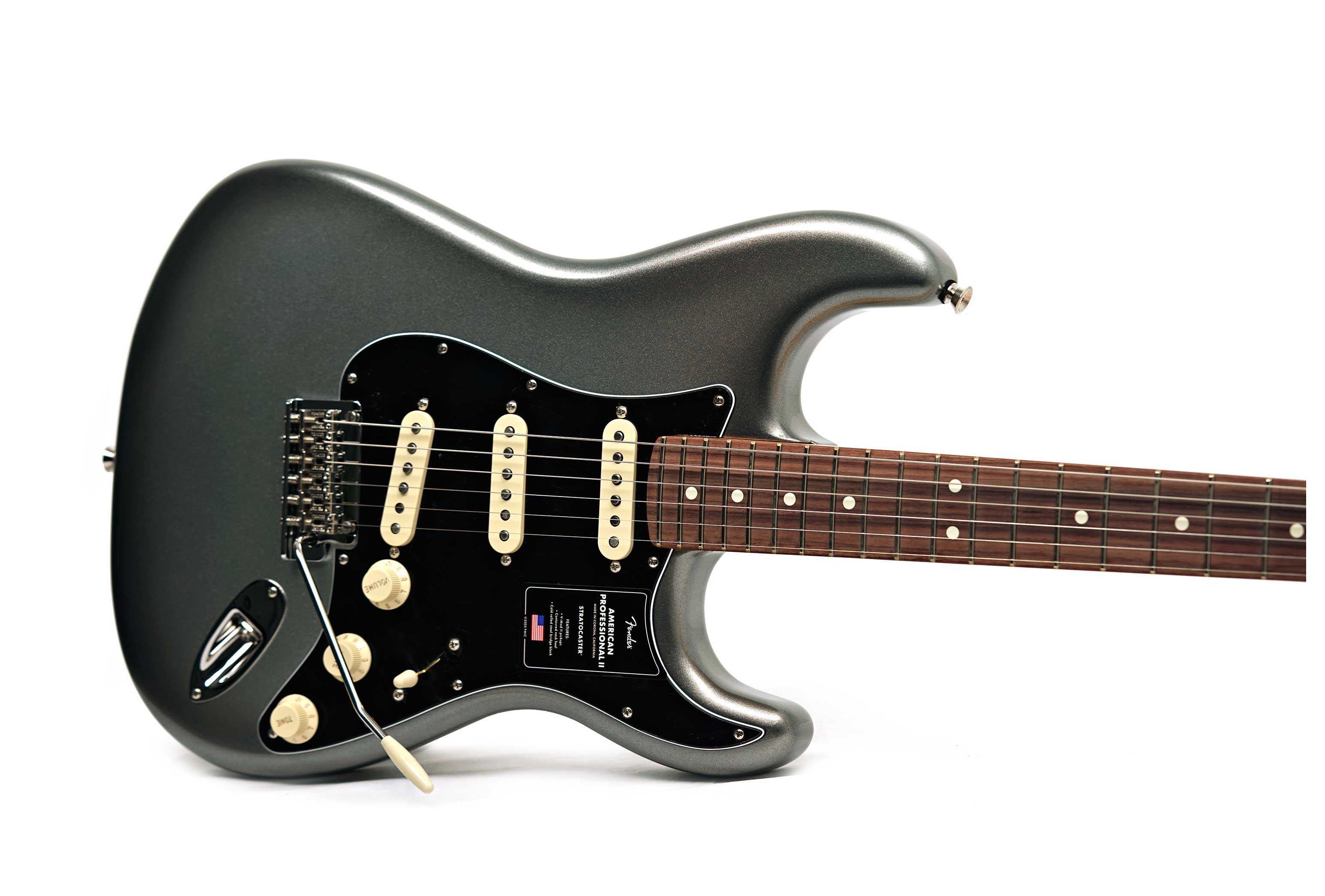 Fender American Professional II Stratocaster Rosewood Fingerboard Mercury #US24054898
