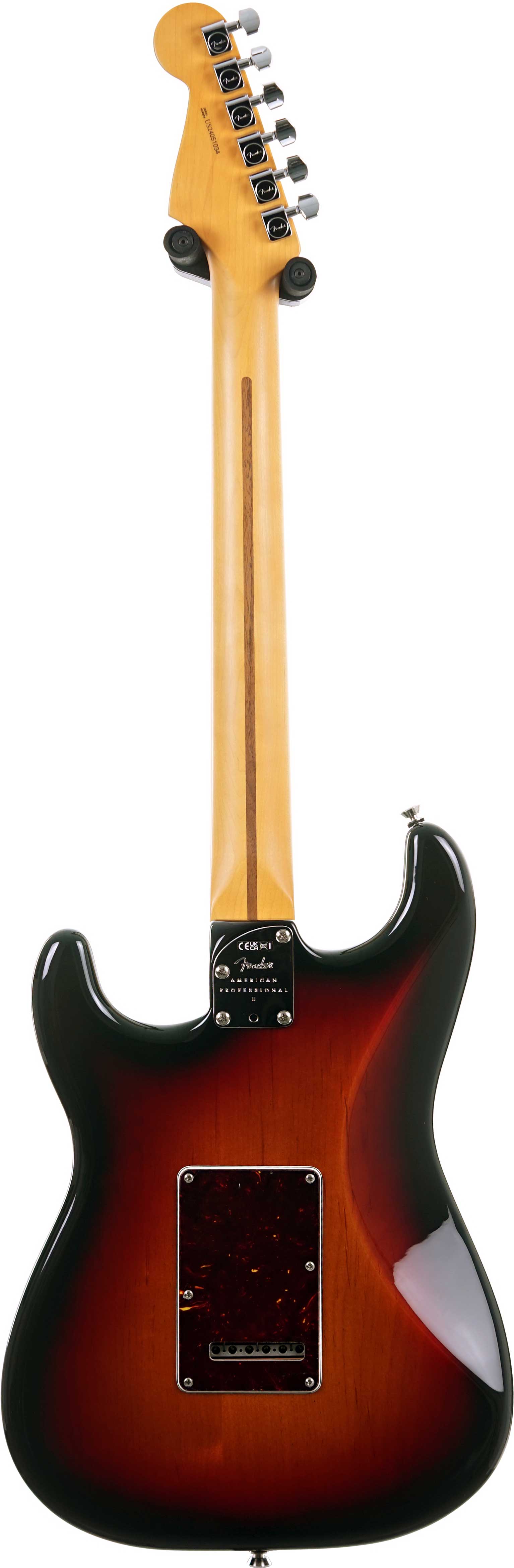 Fender American Professional II Stratocaster 3 Tone Sunburst Maple Fingerboard #US24051034