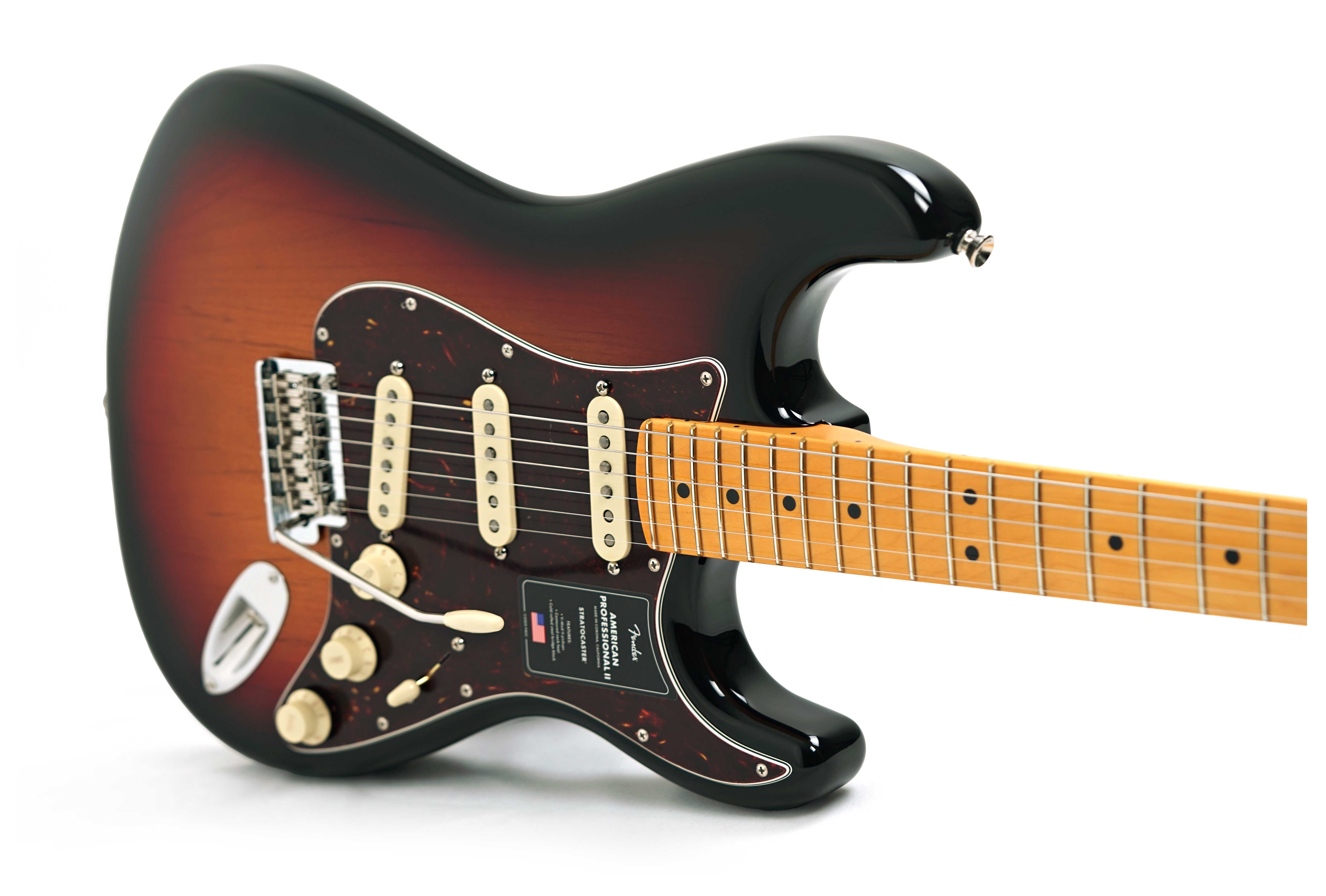 Fender American Professional II Stratocaster 3 Tone Sunburst Maple Fingerboard #US24051034
