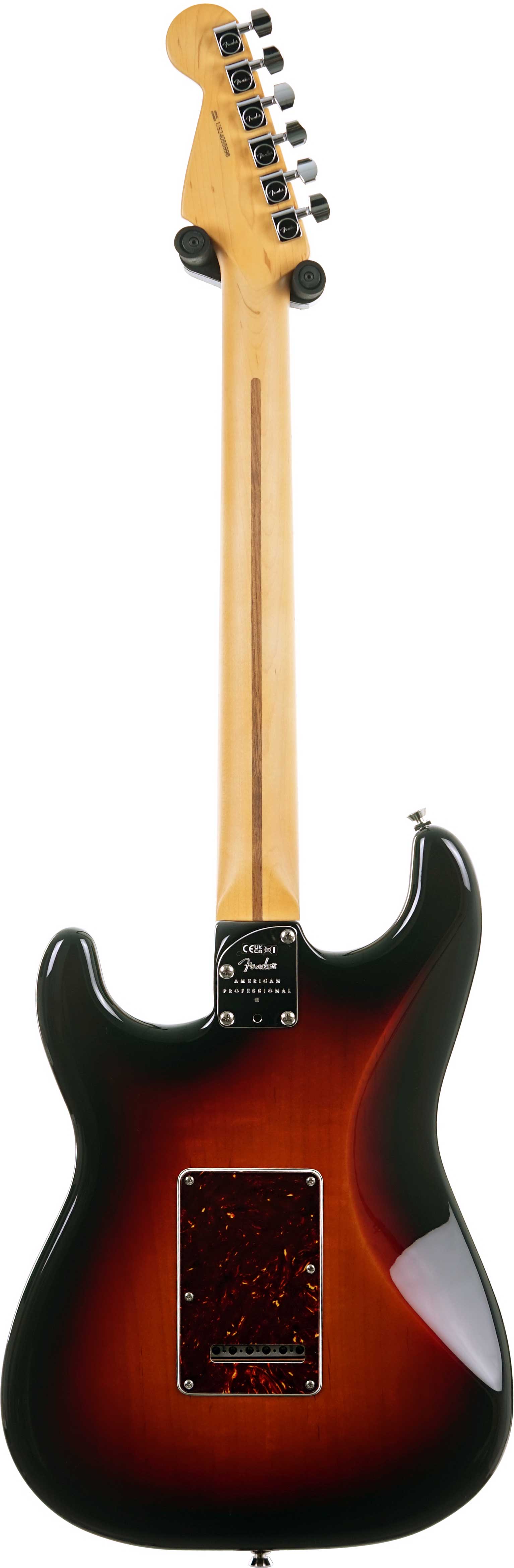 Fender American Professional II Stratocaster 3 Tone Sunburst Maple Fingerboard #US24055996