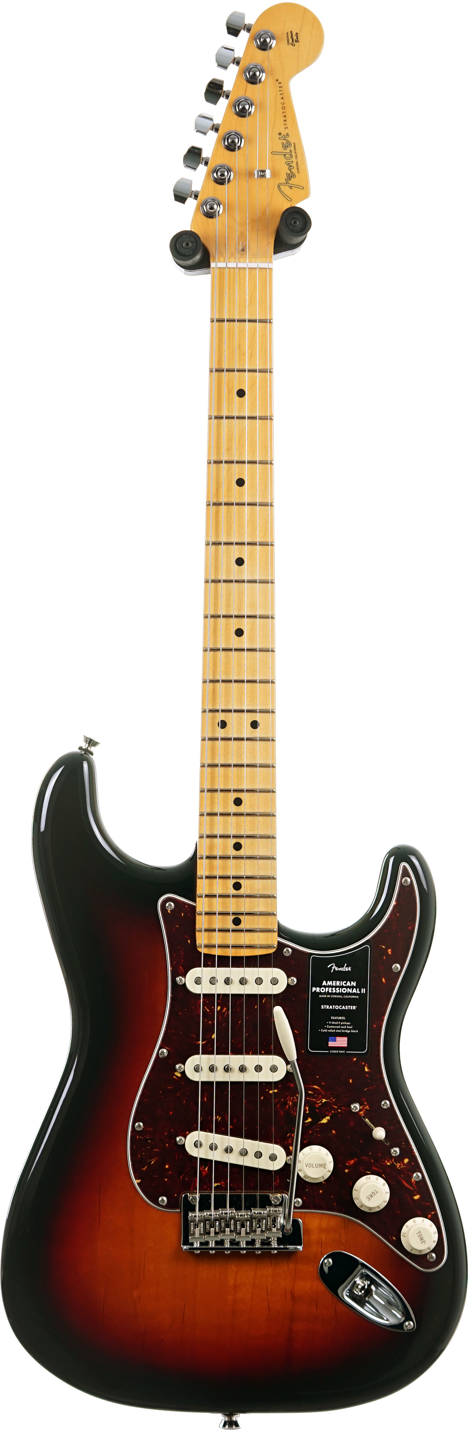 Fender American Professional II Stratocaster 3 Tone Sunburst Maple Fingerboard #US24055996