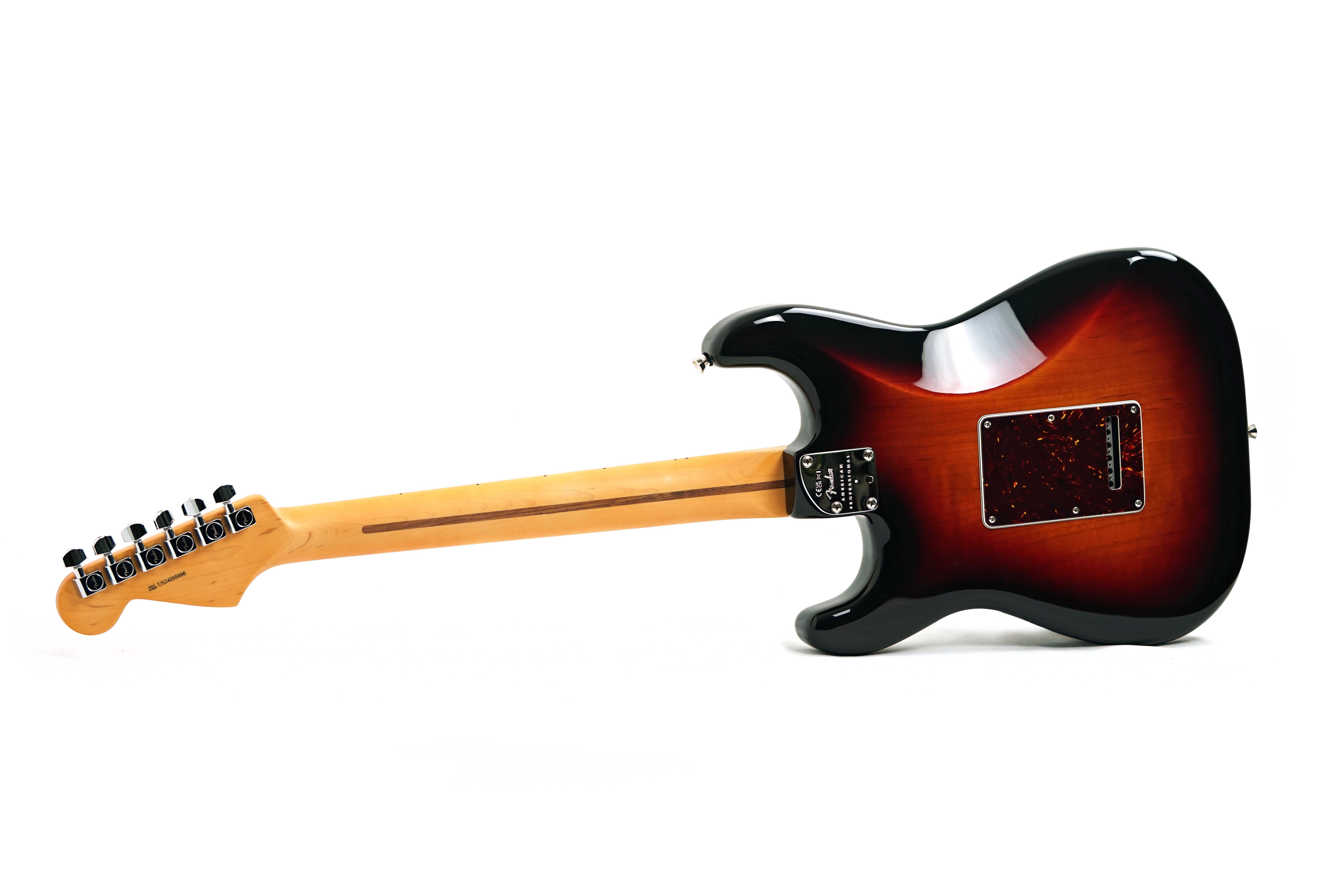 Fender American Professional II Stratocaster 3 Tone Sunburst Maple Fingerboard #US24055996