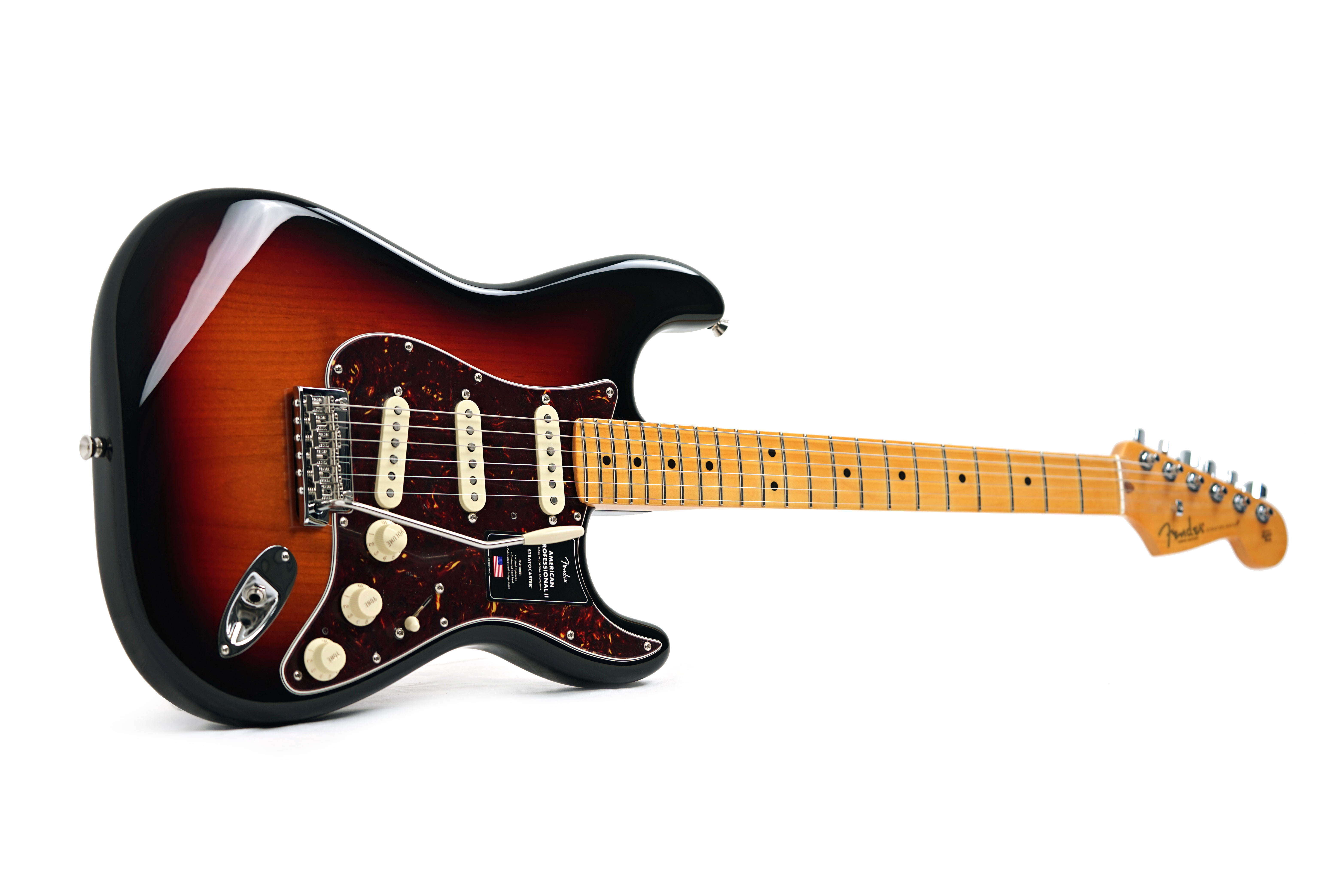 Fender American Professional II Stratocaster 3 Tone Sunburst Maple Fingerboard #US24050641
