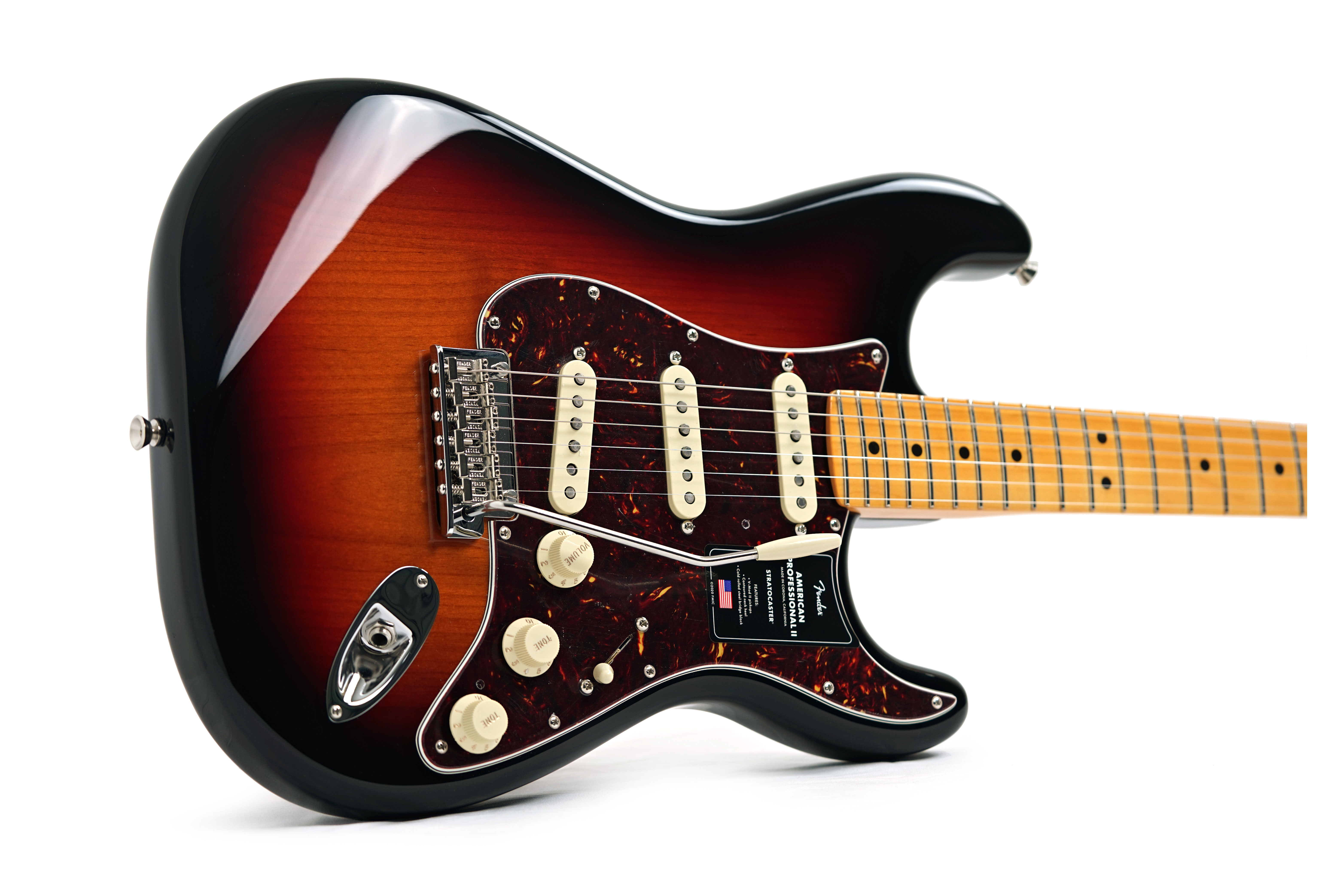 Fender American Professional II Stratocaster 3 Tone Sunburst Maple Fingerboard #US24050641