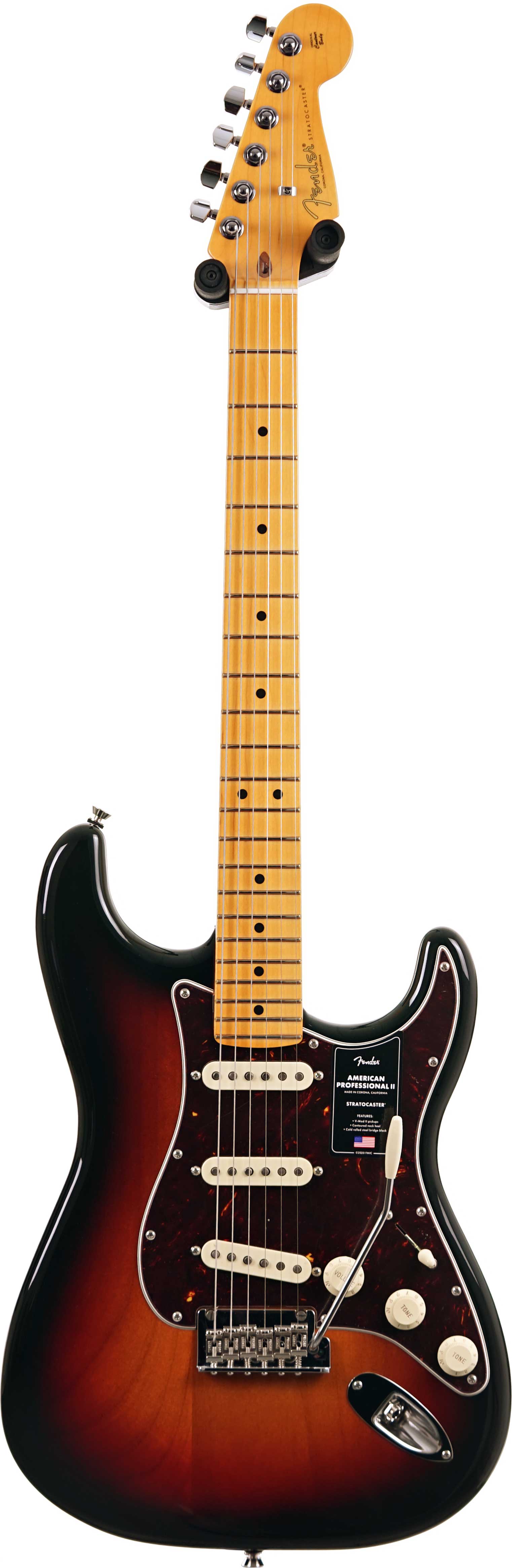 Fender American Professional II Stratocaster 3 Tone Sunburst Maple Fingerboard #US25076654