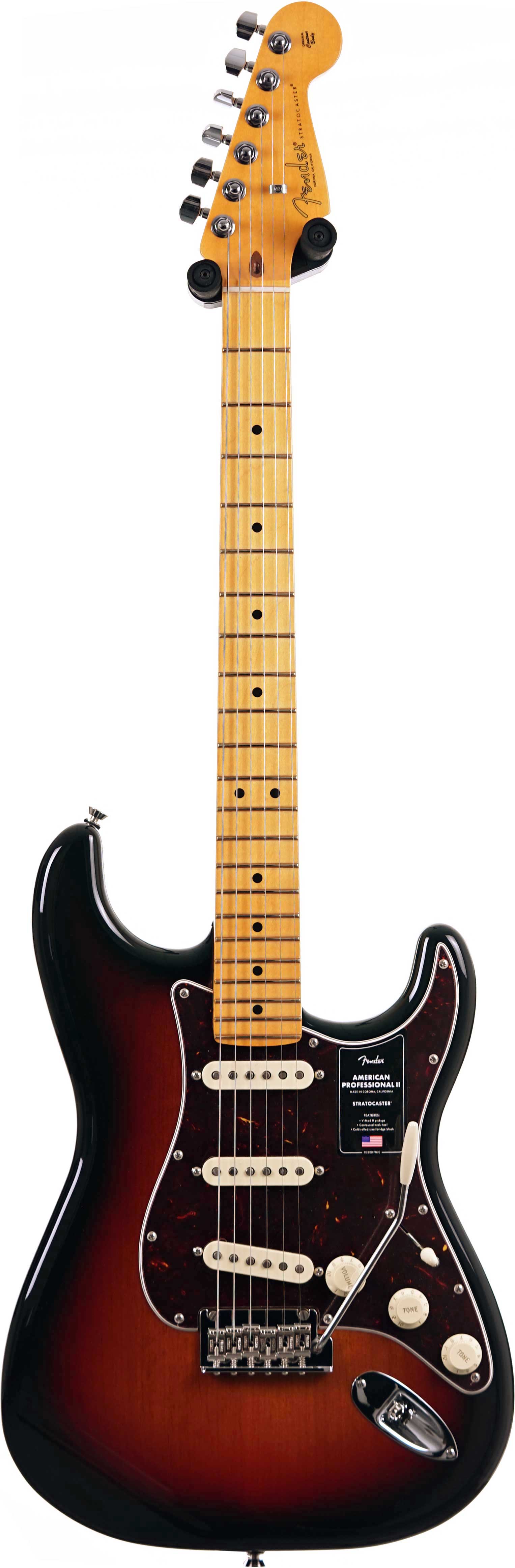 Fender American Professional II Stratocaster 3 Tone Sunburst Maple Fingerboard #US26026353