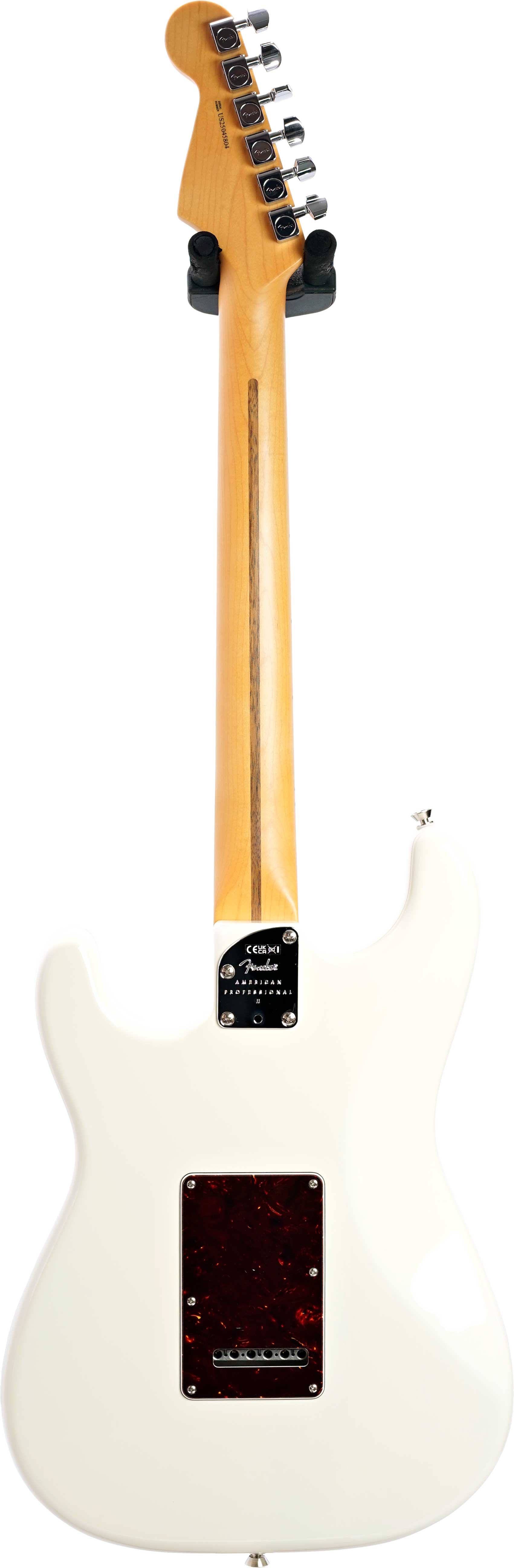 Fender American Professional II Stratocaster Olympic White Maple Fingerboard #US25045804
