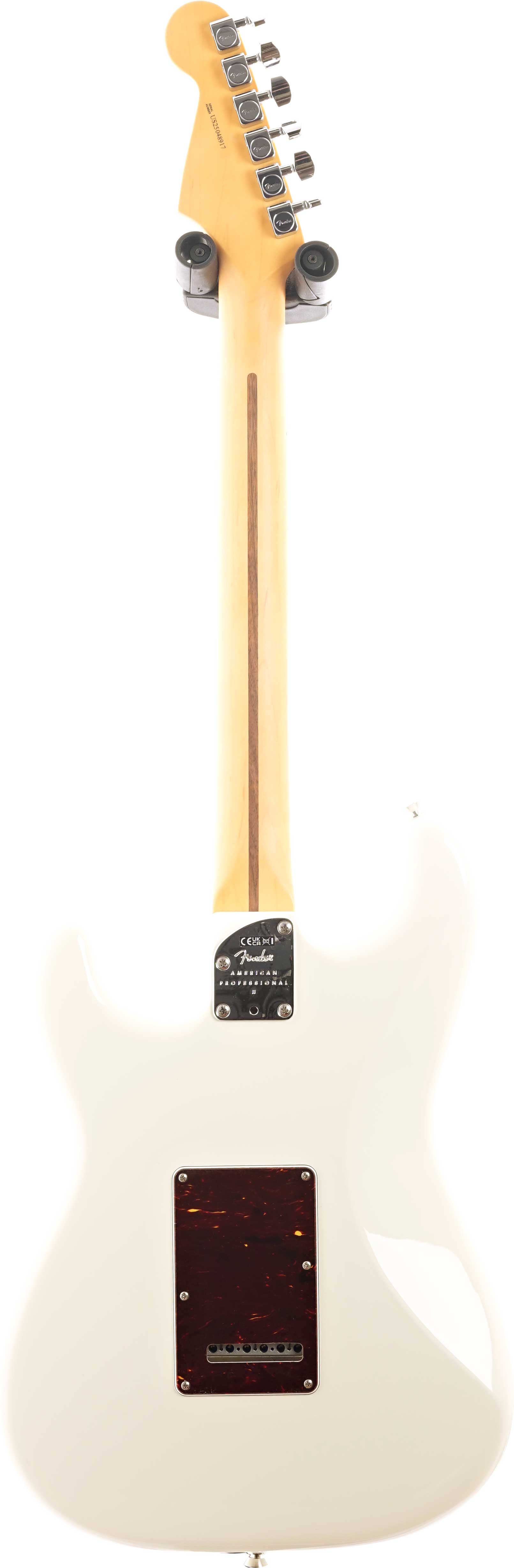 Fender American Professional II Stratocaster Olympic White Maple Fingerboard #US25048917