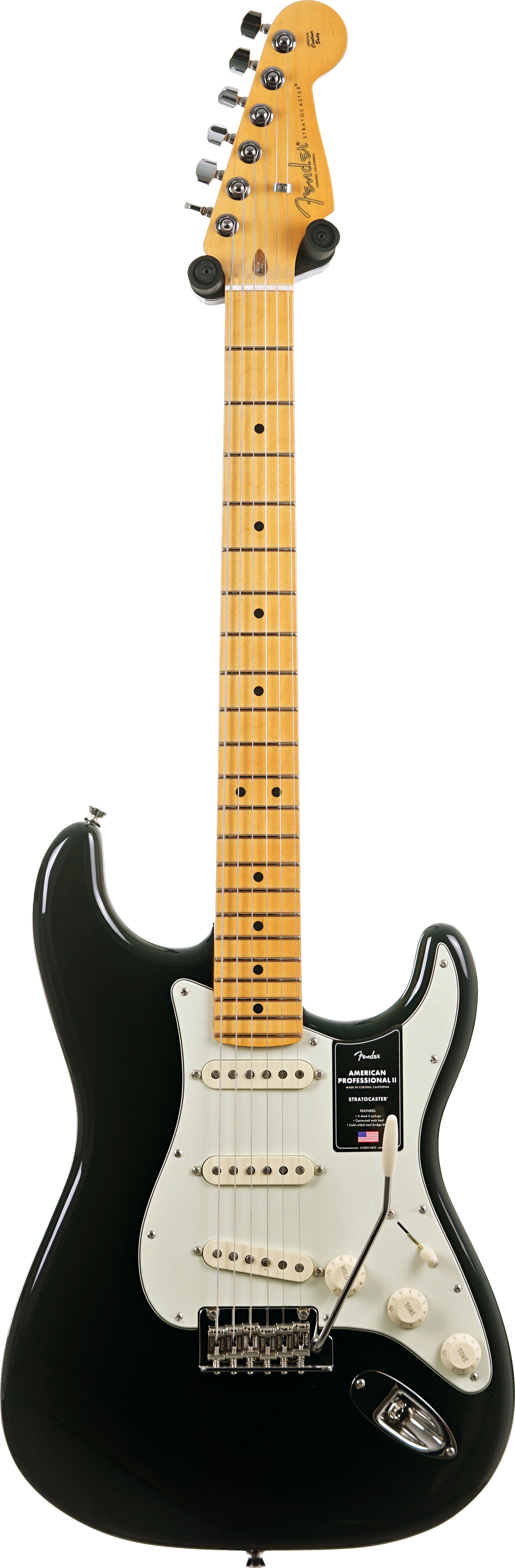 Fender American Professional II Stratocaster Black Maple Fingerboard #US25042161