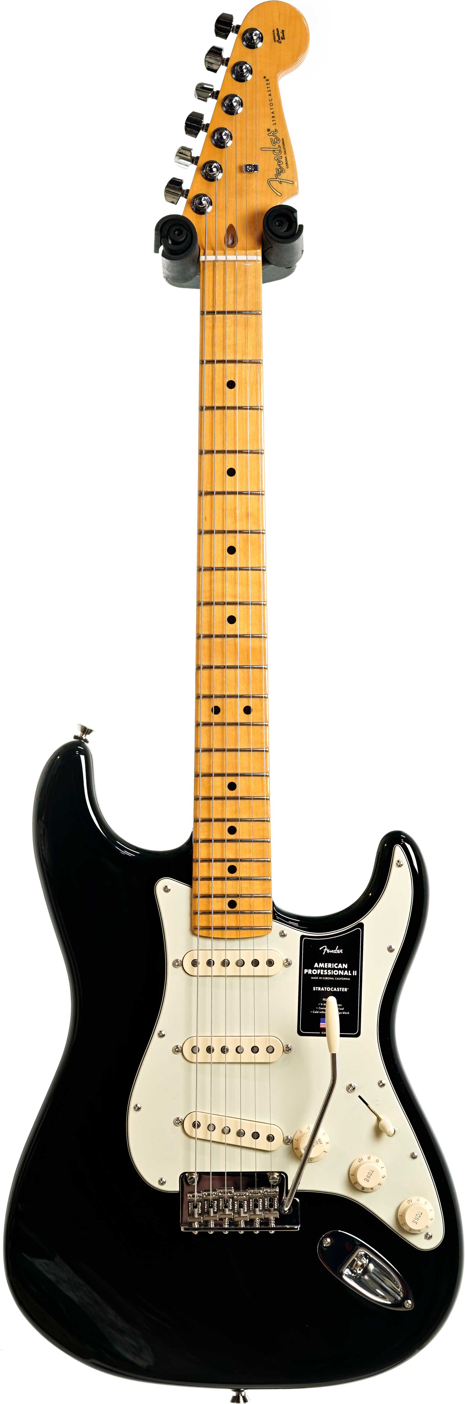Fender American Professional II Stratocaster Black Maple Fingerboard #US25045685