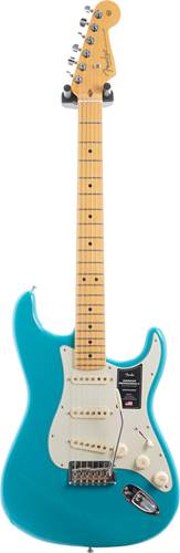 Fender American Professional II Stratocaster Miami Blue Maple Fingerboard (Ex-Demo) #us23086429 Fender American Professional II Stratocaster Miami Blue Maple Fingerboard (Ex-Demo) #us23086429