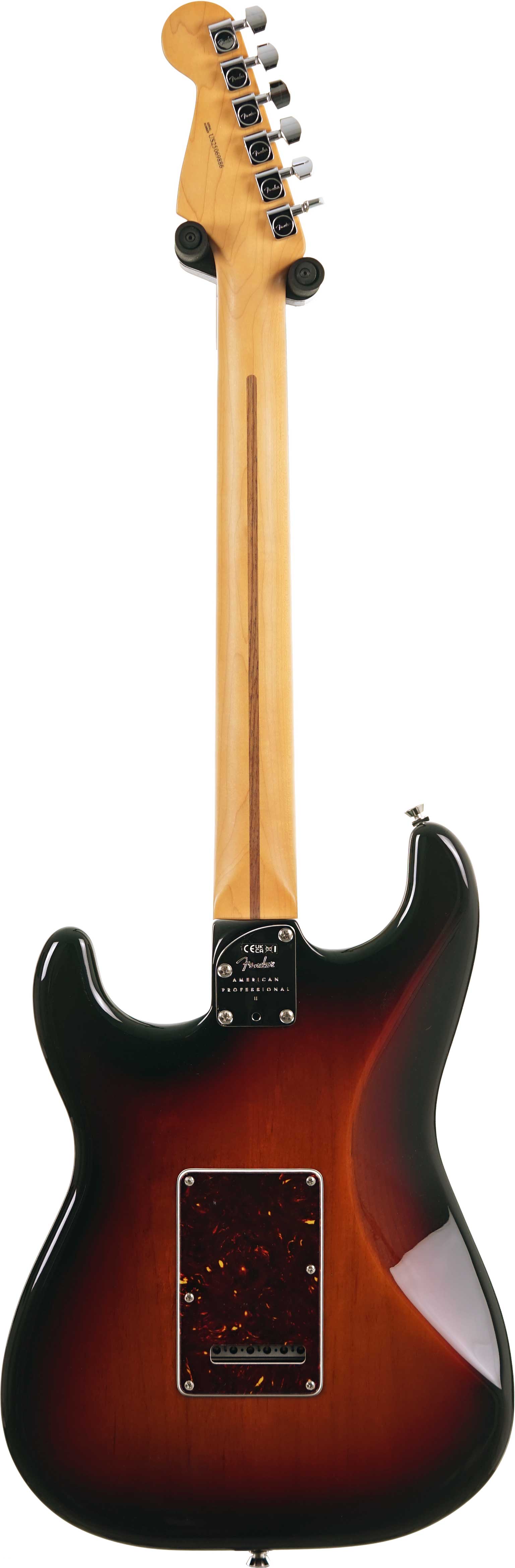 Fender American Professional II Stratocaster HSS 3 Tone Sunburst Rosewood Fingerboard #US25069886