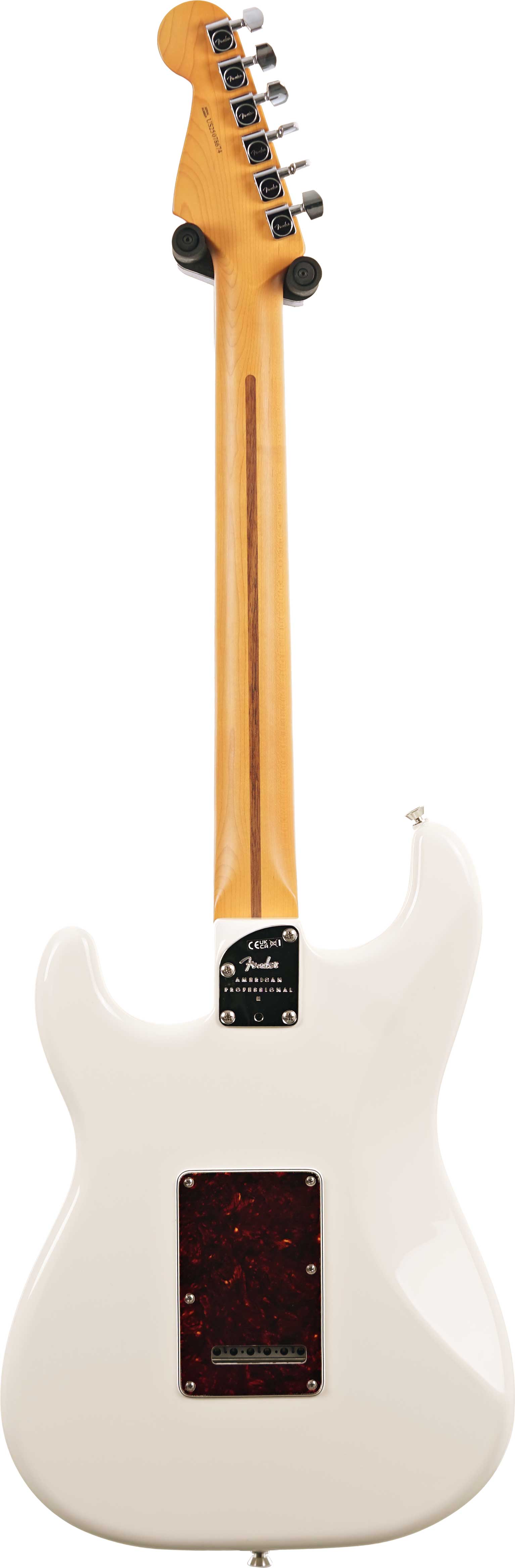 Fender American Professional II Stratocaster HSS Olympic White Rosewood Fingerboard #US25078674