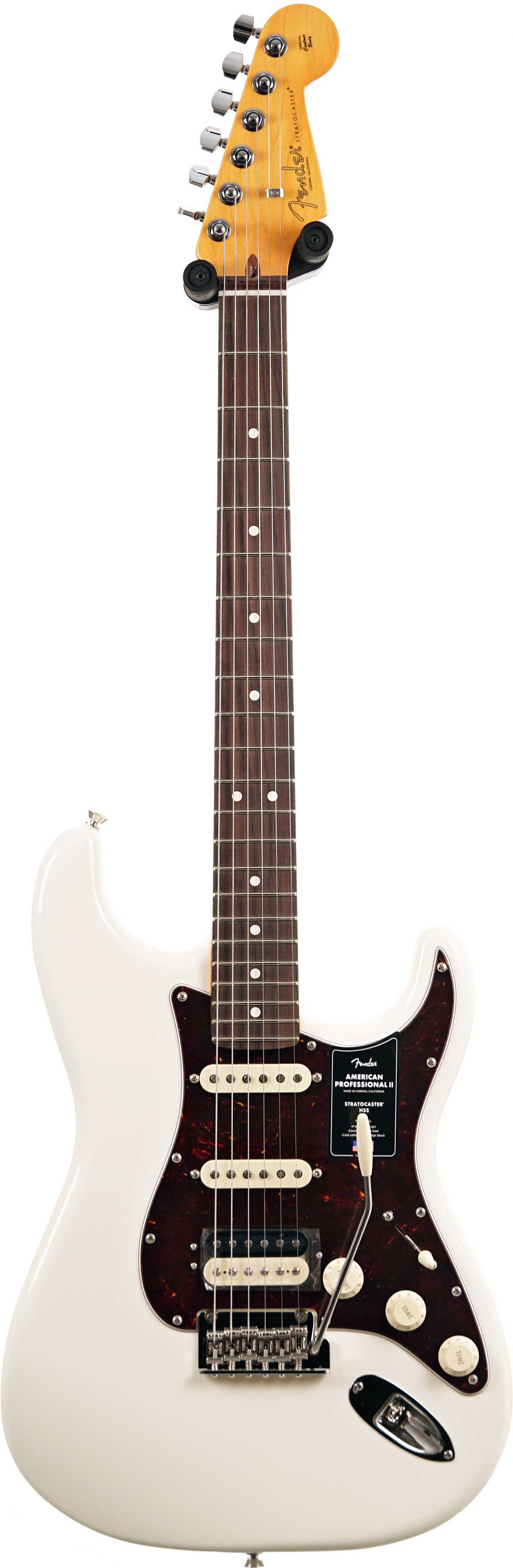 Fender American Professional II Stratocaster HSS Olympic White Rosewood Fingerboard #US25078670