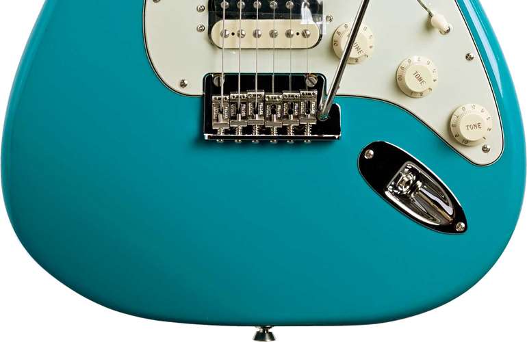 Fender American Professional II Stratocaster HSS Miami Blue Rosewood Fingerboard (Ex-Demo) #US210018839 Fender American Professional II Stratocaster HSS Miami Blue Rosewood Fingerboard (Ex-Demo) #US210018839