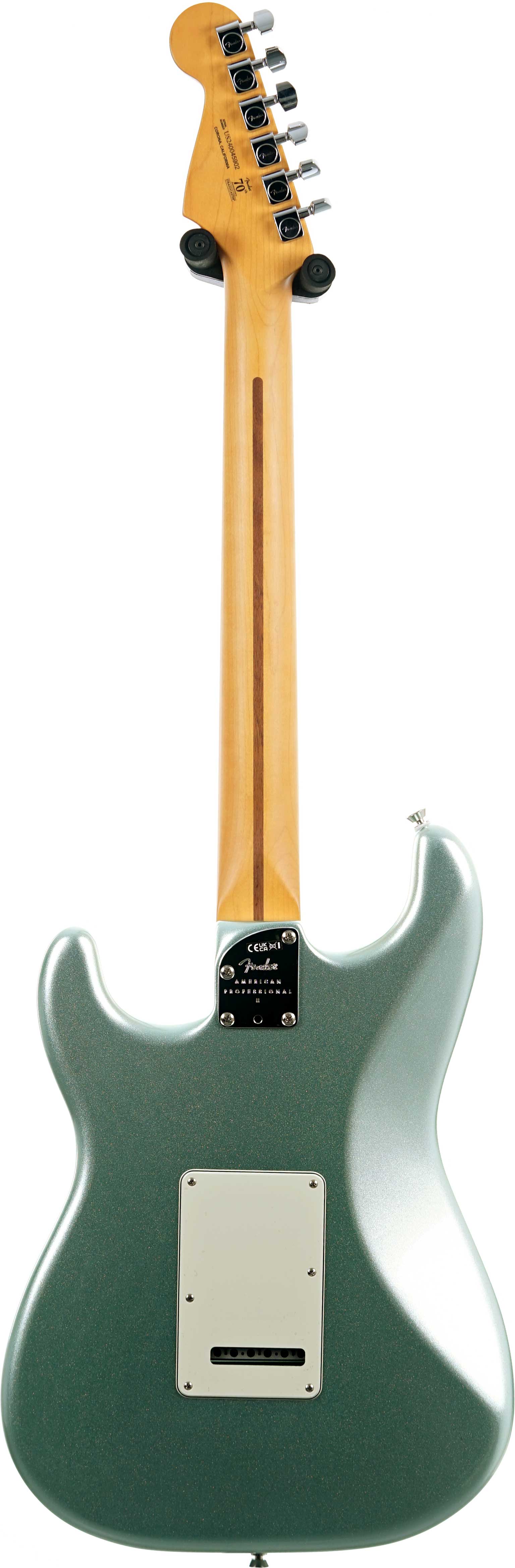 Fender American Professional II Stratocaster HSS Mystic Surf Green Maple Fingerboard #US240045902