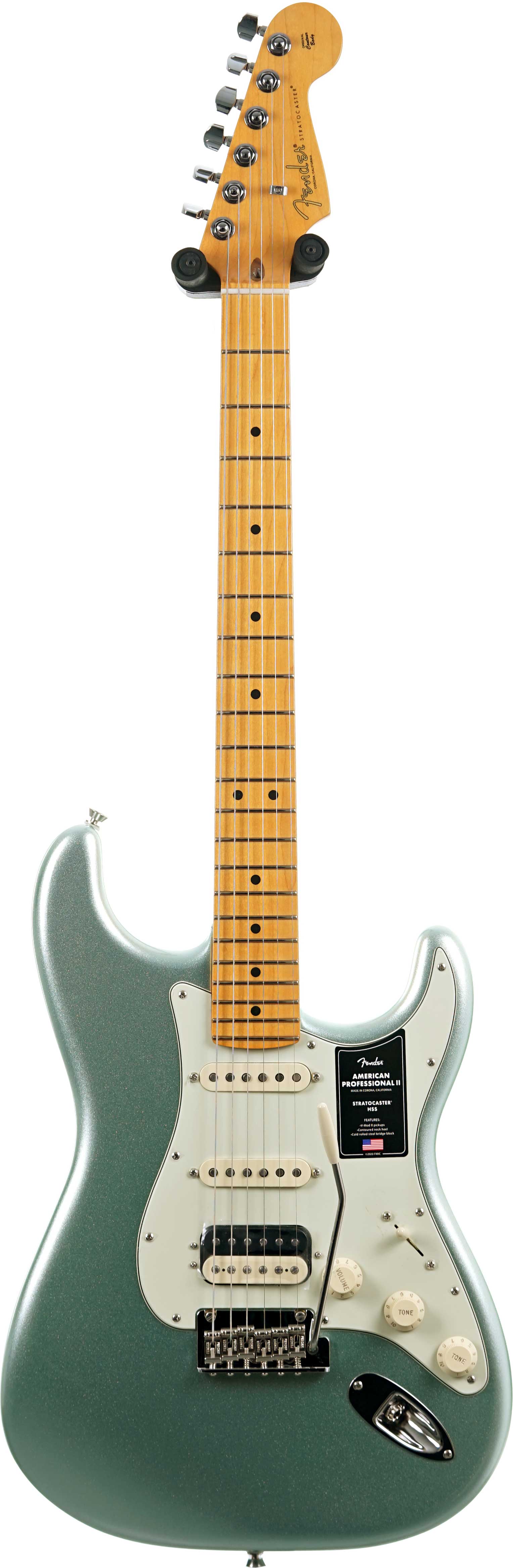 Fender American Professional II Stratocaster HSS Mystic Surf Green Maple Fingerboard #US240045902