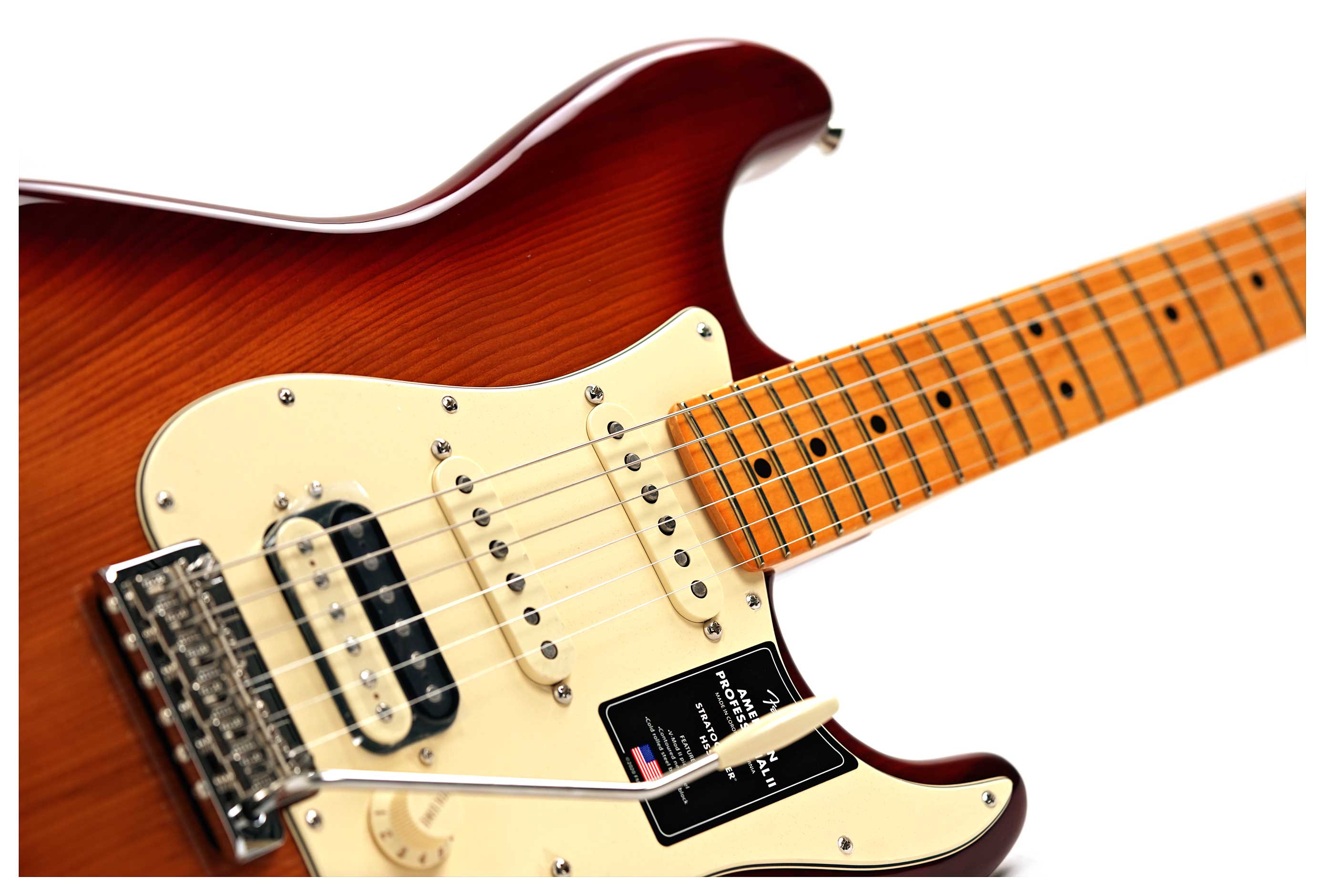 Fender American Professional II Stratocaster HSS Sienna Sunburst Maple Fingerboard #US26020676