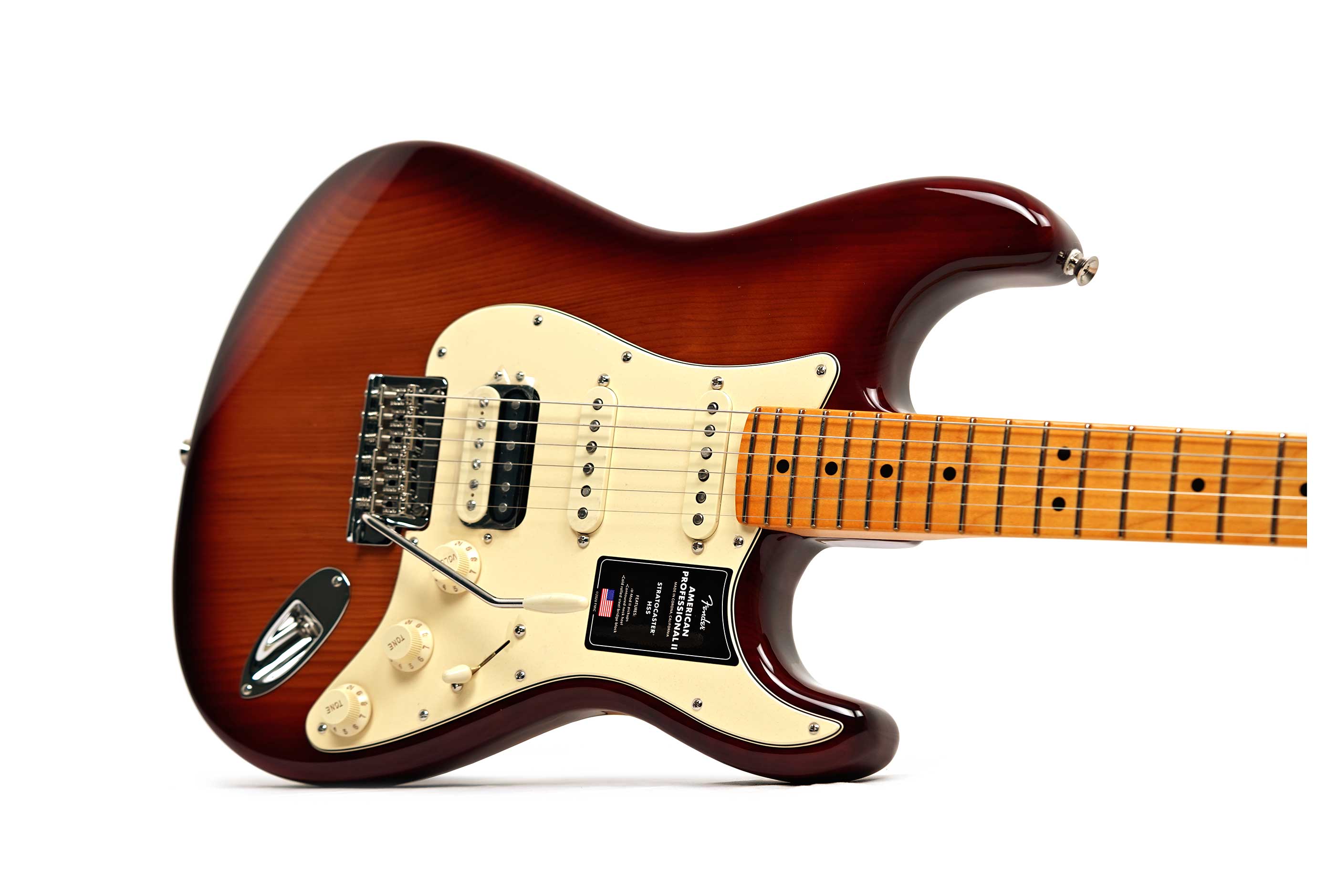 Fender American Professional II Stratocaster HSS Sienna Sunburst Maple Fingerboard #US26020676