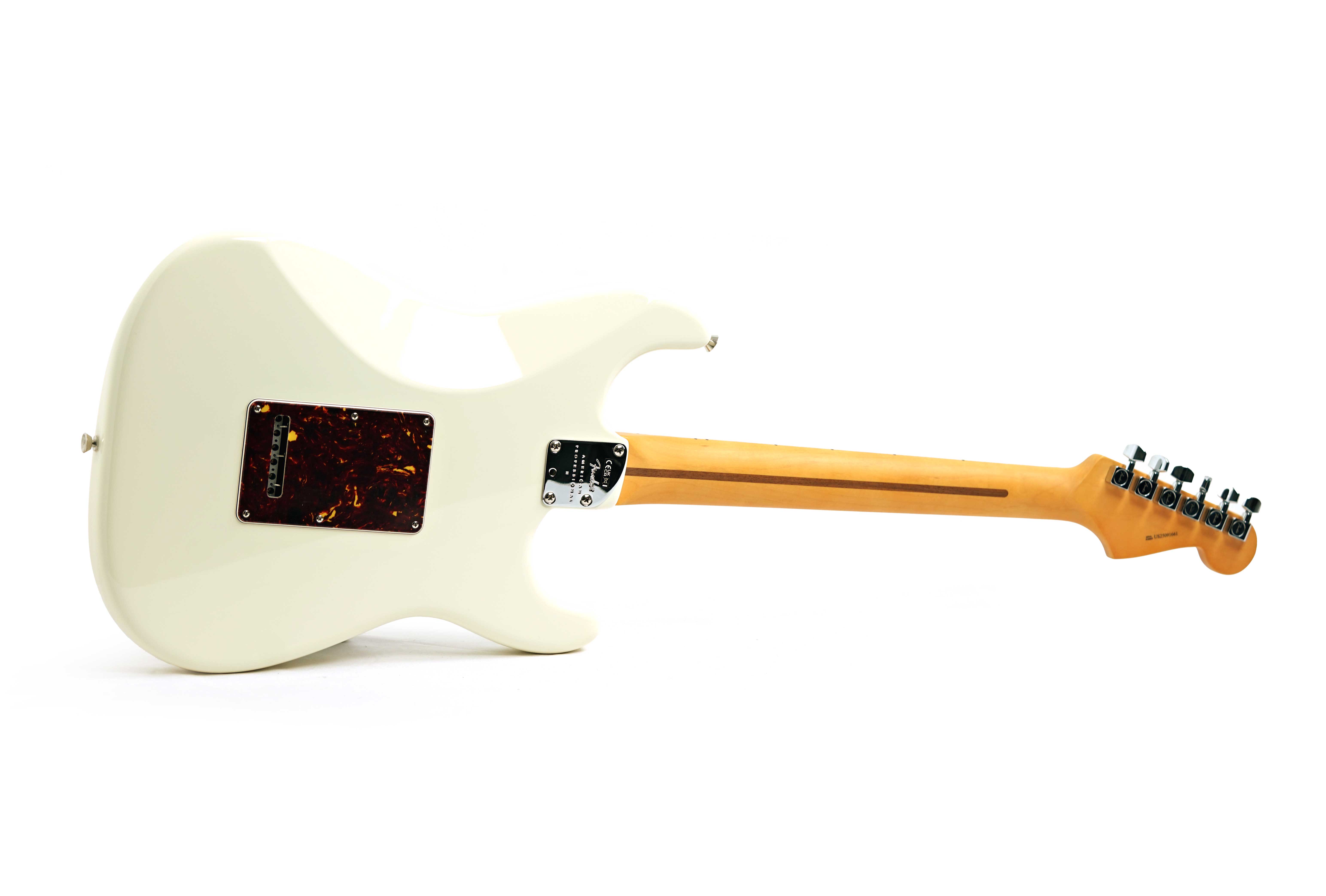 Fender American Professional II Stratocaster Olympic White Maple Fingerboard Left Handed #US25091661