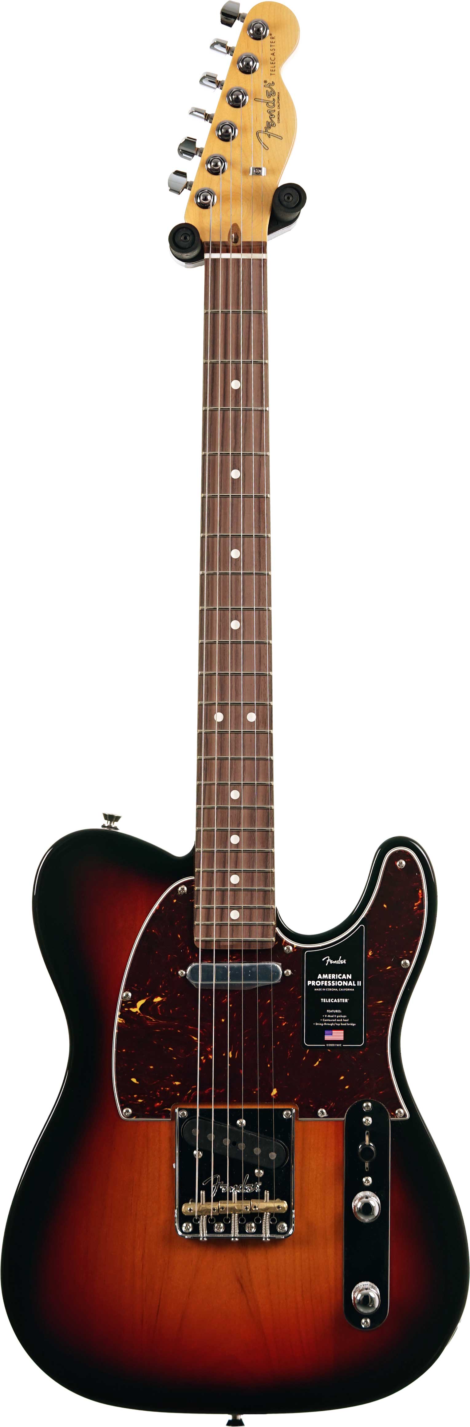 Fender American Professional II Telecaster 3 Tone Sunburst Rosewood Fingerboard #US25051496